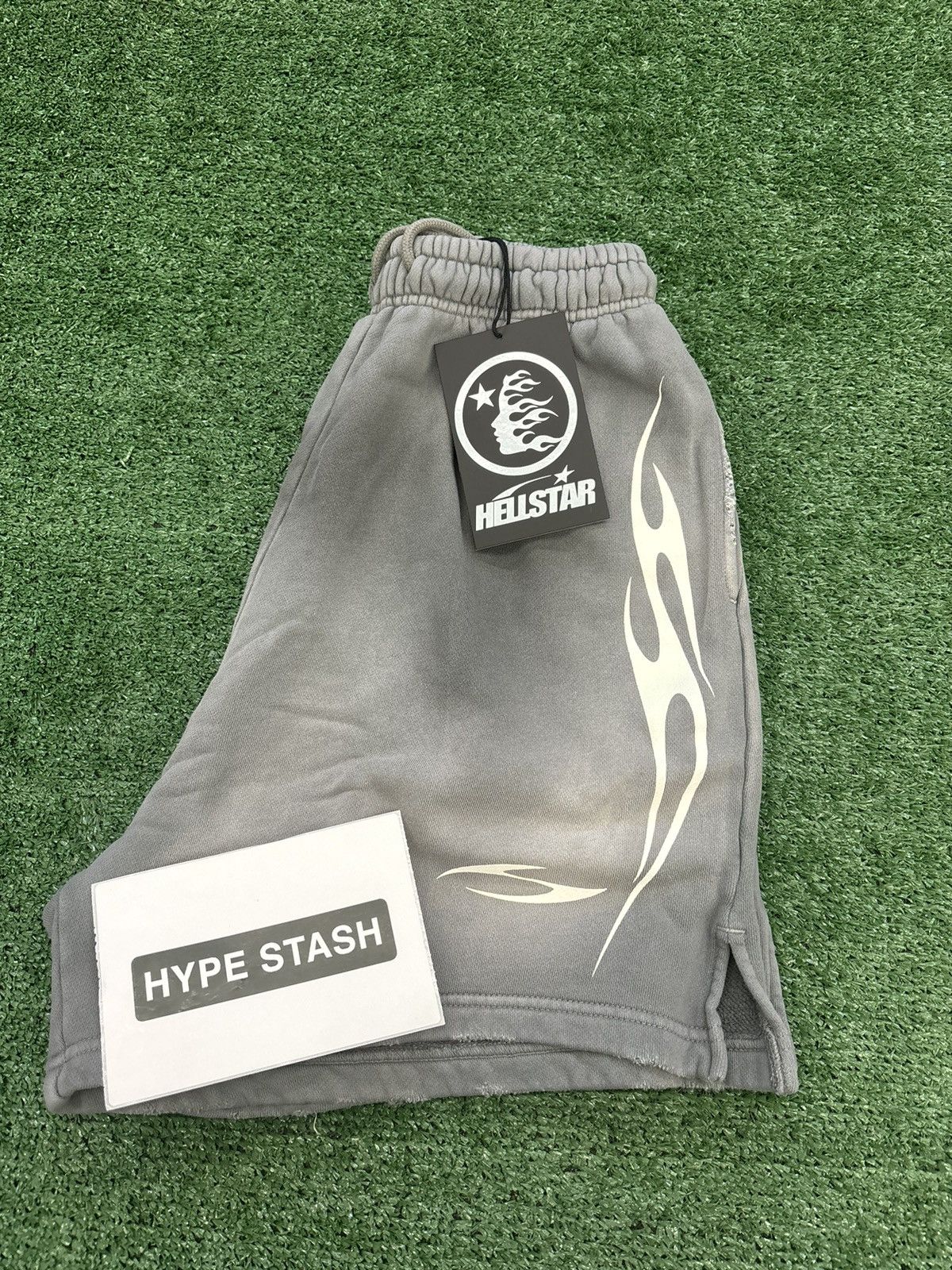 HELLSTAR Hellstar Flame Shorts Grey Size US 30 / EU 46 - 3 Thumbnail