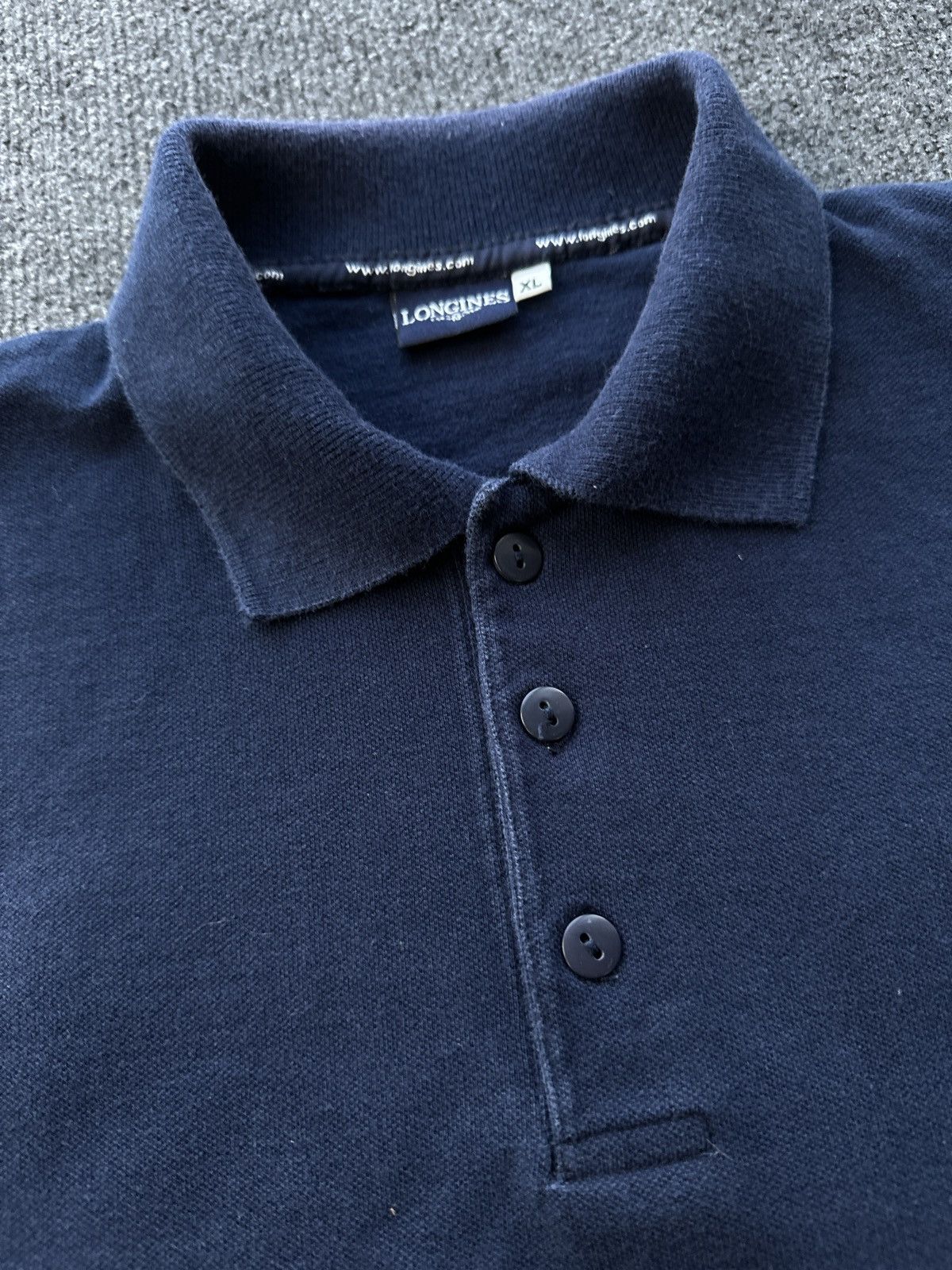 Longines LONGINES 🚨 LUXURY WATCH MEN TEE BLUE POLO BIG LOGO Size US XL / EU 56 / 4 - 7 Thumbnail