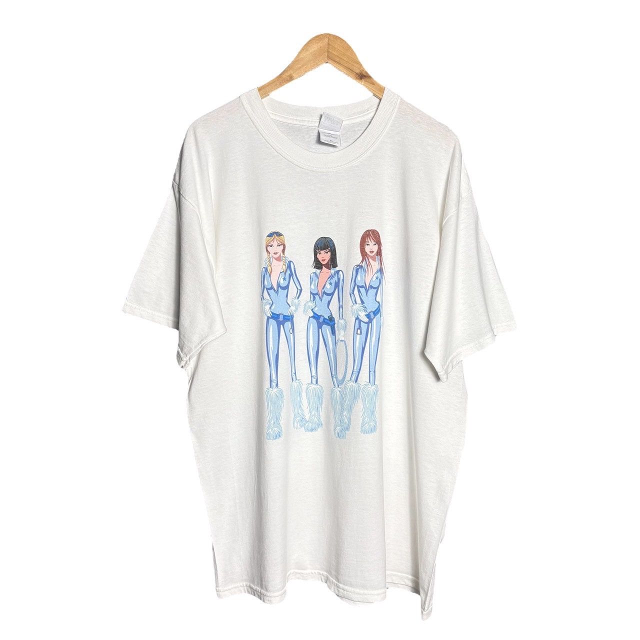 Vintage Vintage Charlie’s Angels Kokanee Movie T-Shirt / 00s Y2K Size US XL / EU 56 / 4 - 1 Thumbnail