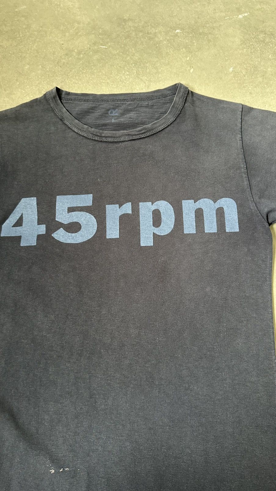 45rpm VINTAGE 45 RPM LOGO TEE Size US S / EU 44-46 / 1 - 2 Thumbnail