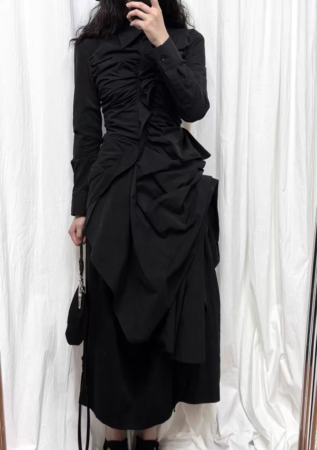 Yohji Yamamoto Yohji Yamamoto Geometric Clasp Bag Excellent Size ONE SIZE - 4 Thumbnail