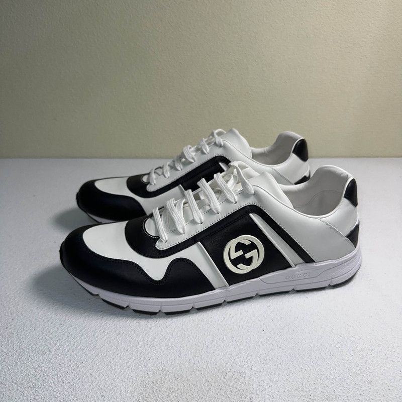Gucci Gucci Double G Logo Casual Sneakers for Men - Size US 12.5 / EU 45-46 - 1 Thumbnail
