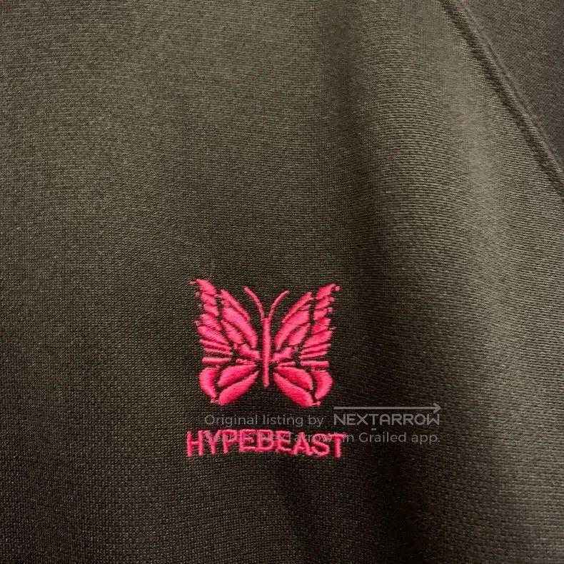 Needles Needles Butterfly Velvet Nylon Jacket Size US L / EU 52-54 / 3 - 6 Thumbnail