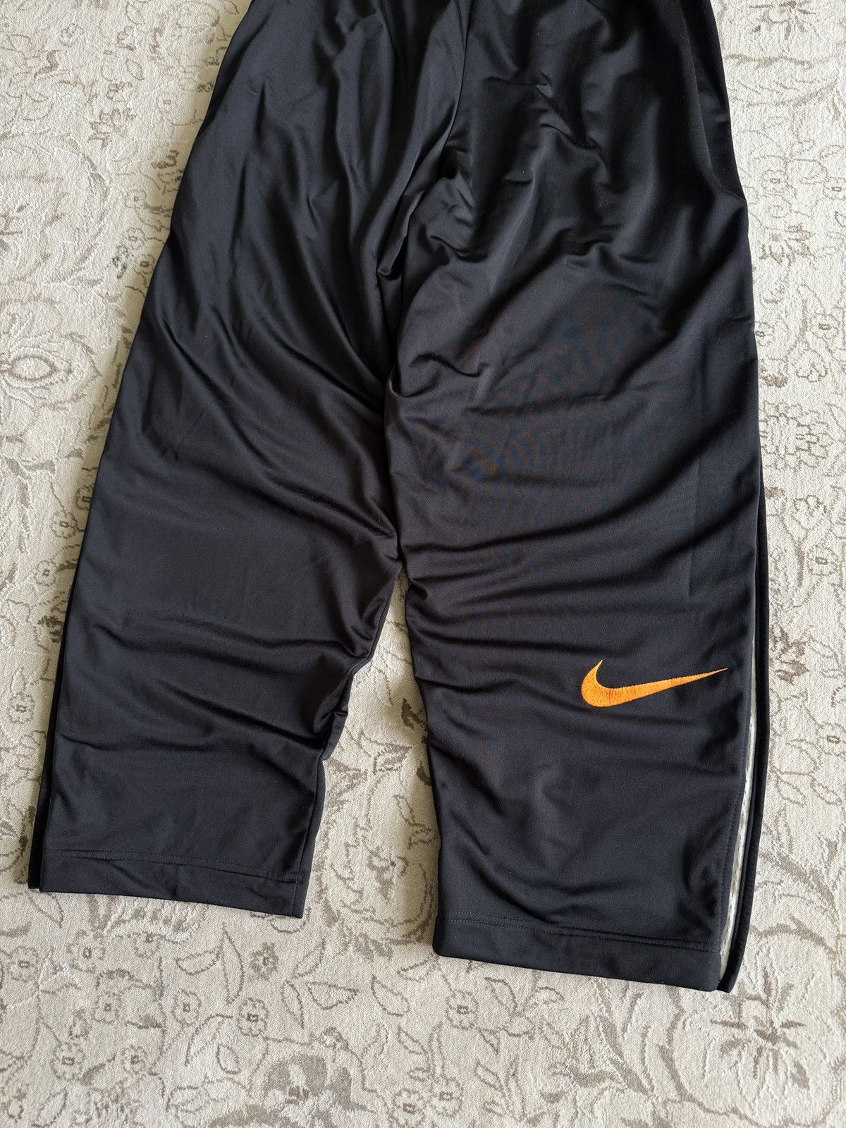 Nike Vintage 90s Nike Baggy Track Pants Big Logo Button Up Swoosh Size US 36 / EU 52 - 13 Thumbnail
