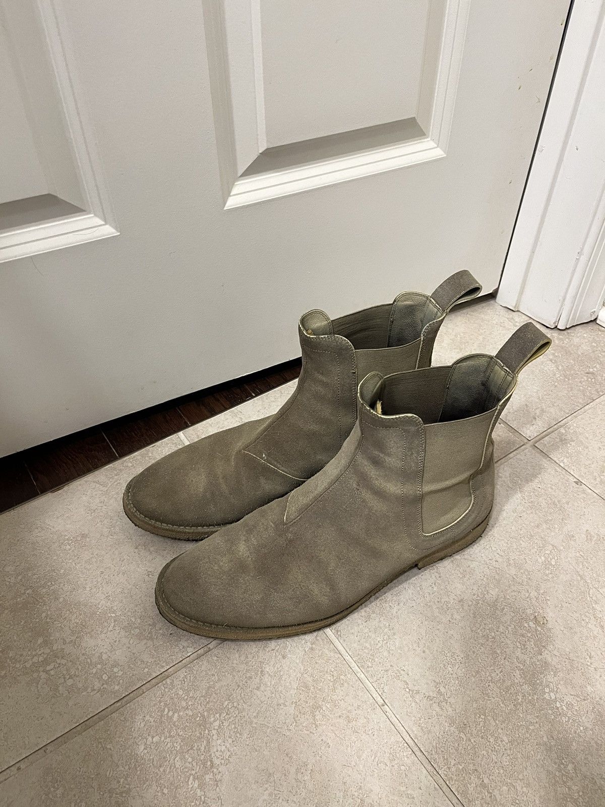 Bottega Veneta Chelsea desert Kanye boot Grailed