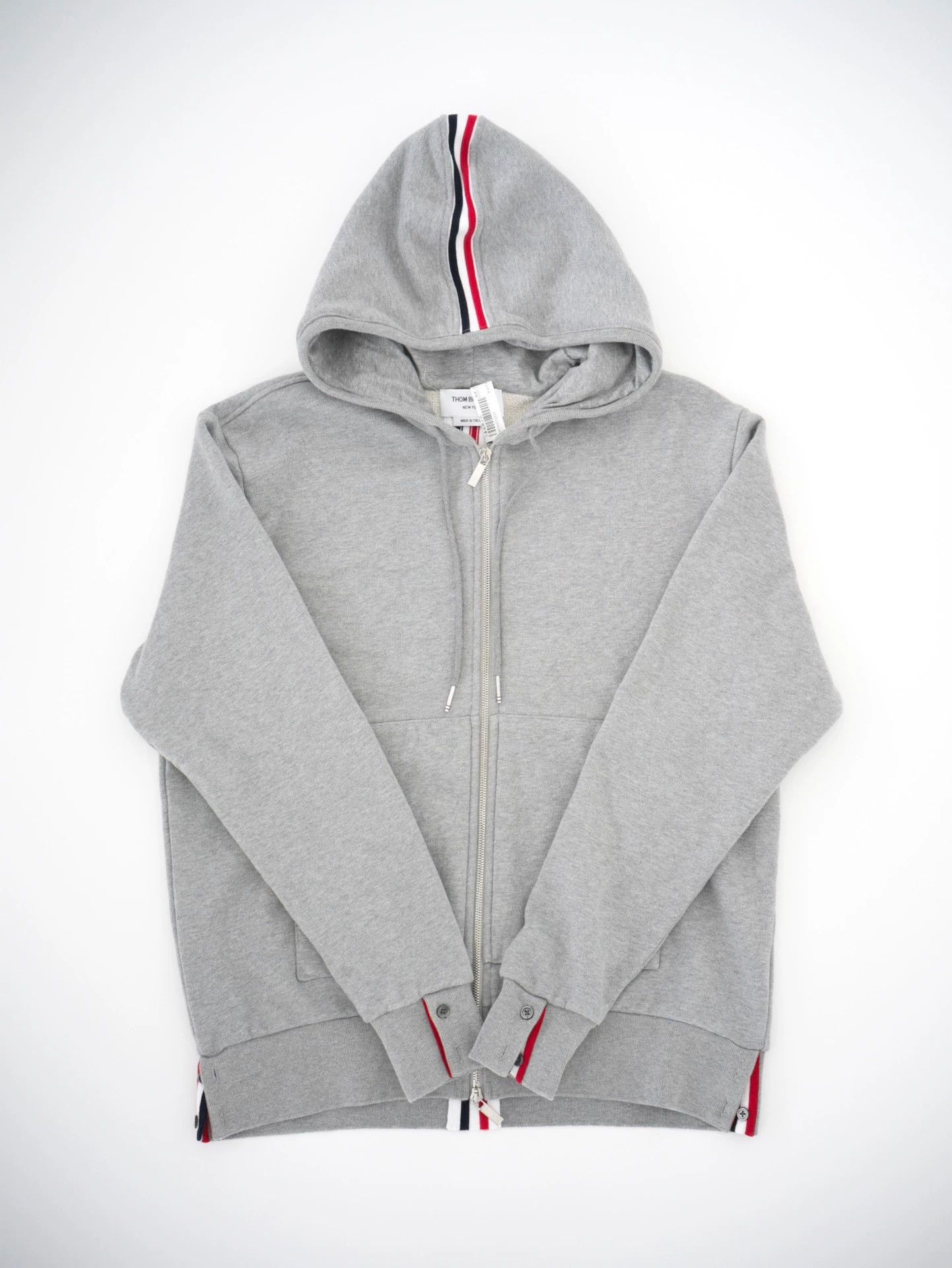Thom Browne Thom Browne 3 Zipper Hoodie (2 Wears, Dry Cleaned) Size US L / EU 52-54 / 3 - 8 Thumbnail