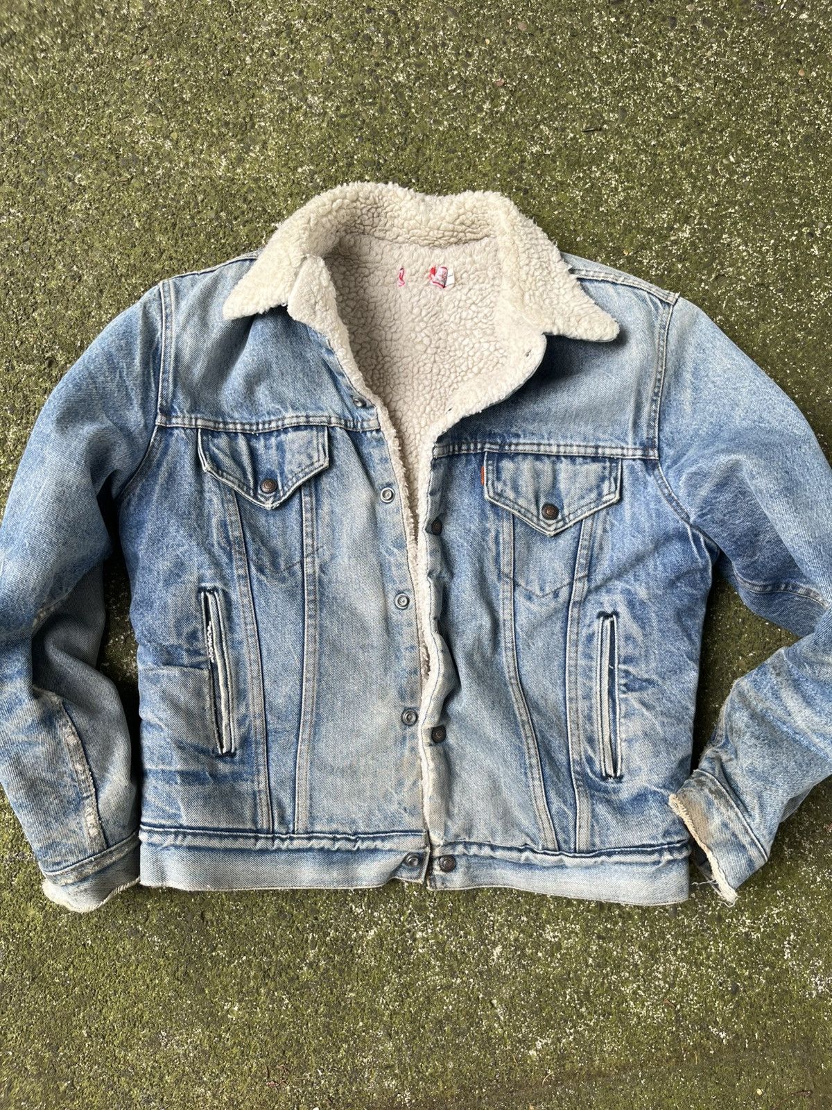Levi's × Levi's Vintage Clothing 70s Levi’s Sherpa Trucker jacket Size US L / EU 52-54 / 3 - 1 Thumbnail