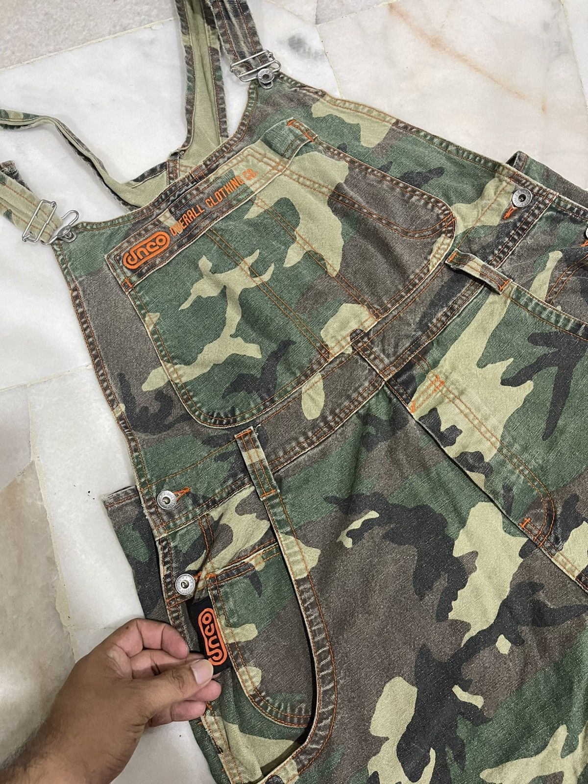 JNCO Rare 90s Jnco Camo Overall Size US 40 / EU 56 - 5 Thumbnail