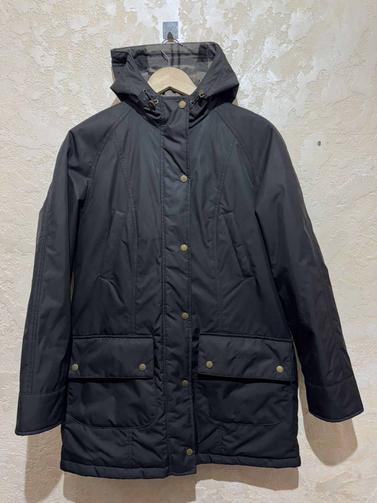 Barbour Barbour Beadnell Westhill Reversible Waterproof HoodedJacket Size L / US 10 / IT 46 - 1 Thumbnail