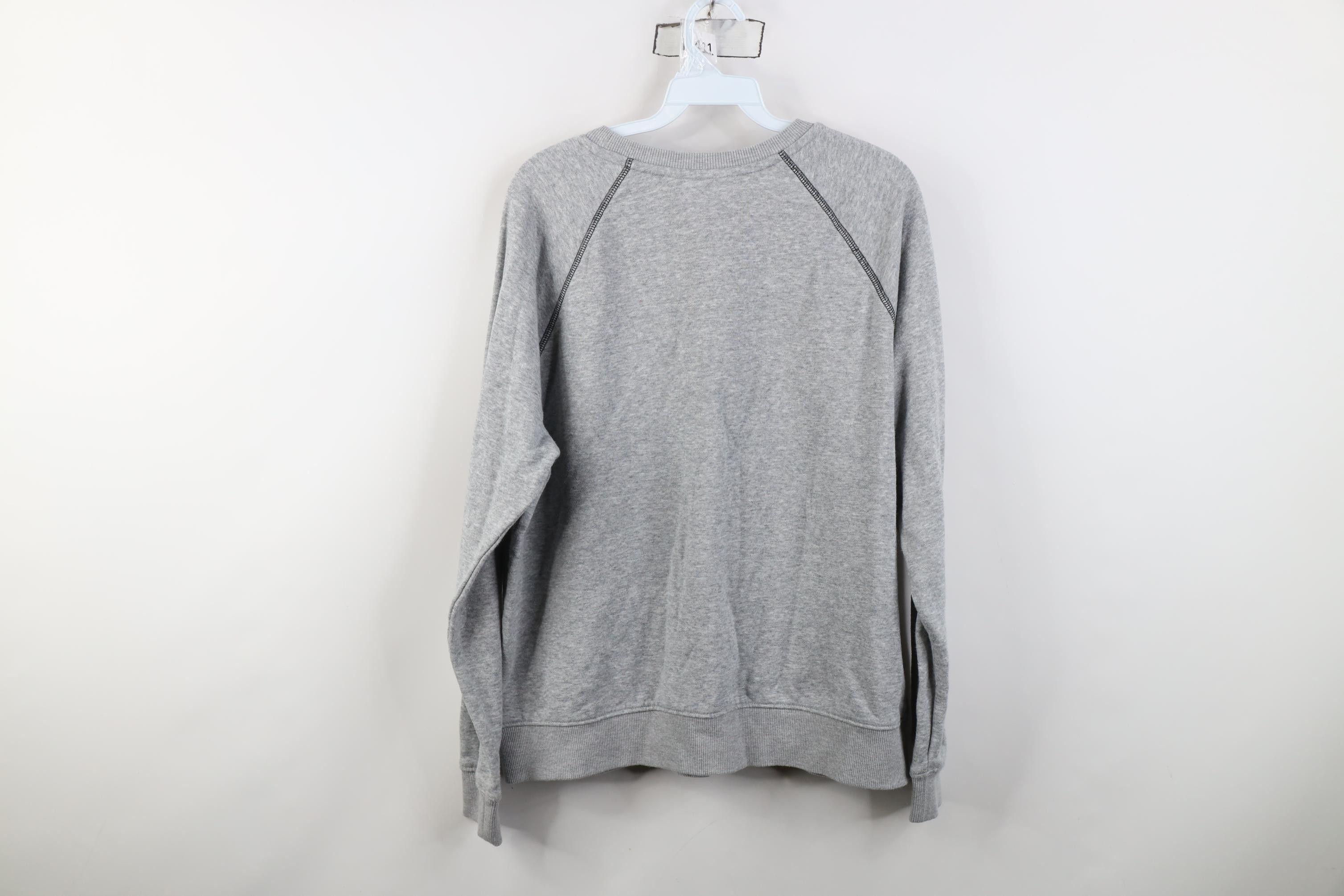 Fila Vintage Y2K FILA Terry Crewneck Sweatshirt Heather Gray Size XL / US 12-14 / IT 48-50 - 10 Thumbnail