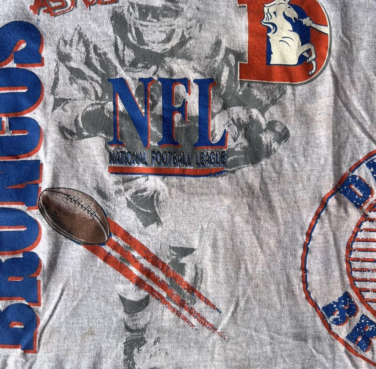 Nike × Vintage Denver Broncos T Shirt Size Large Size US L / EU 52-54 / 3 - 4 Thumbnail