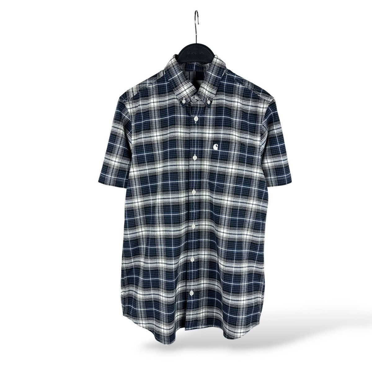 Carhartt Wip Carhartt WIP Linville Short Sleeve Plaid Shirt Button Down Size US XS / EU 42 / 0 - 1 Thumbnail