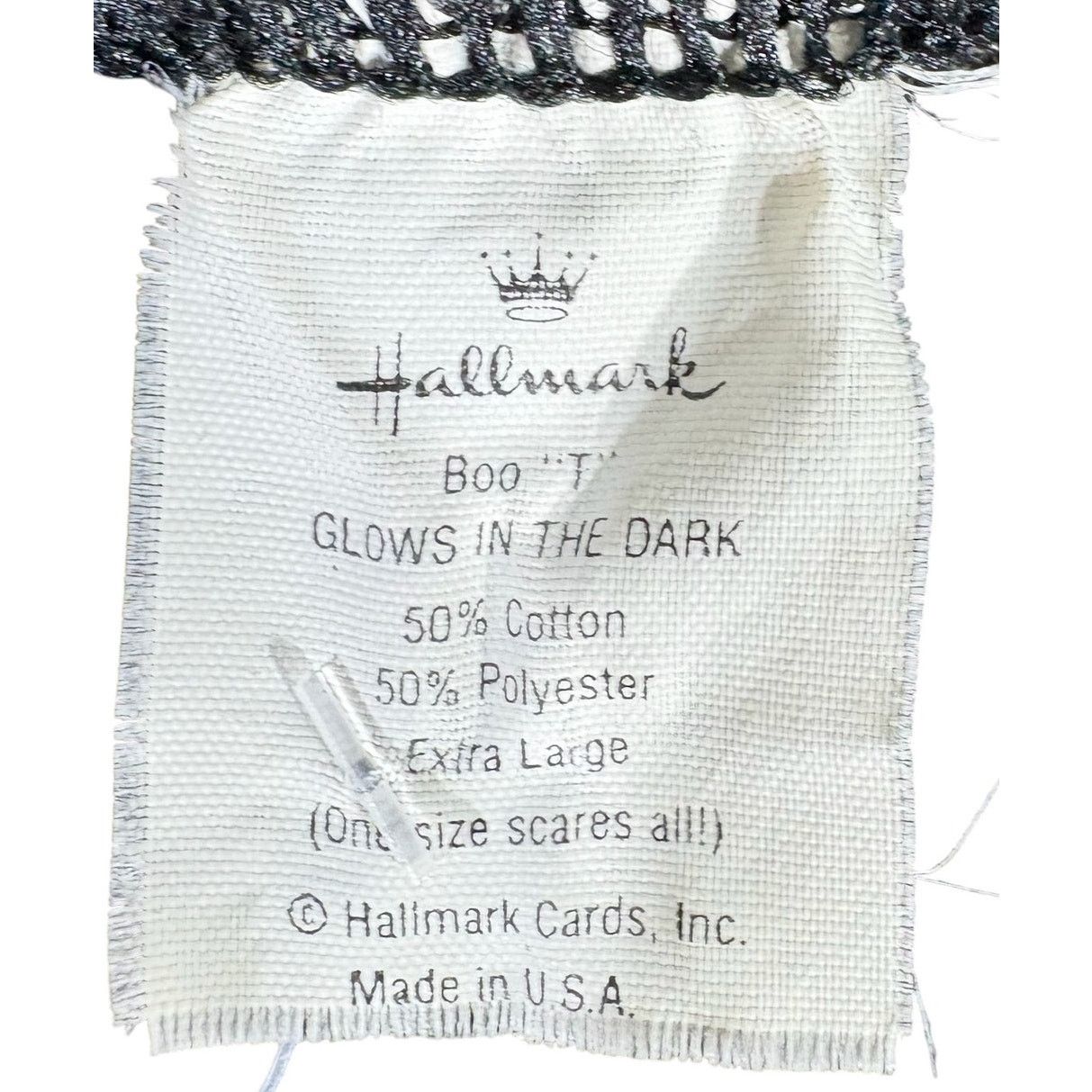 Vintage Vintage Hallmark Skeleton Ribcage Glow In The Dark Tee XL Size US XL / EU 56 / 4 - 7 Thumbnail