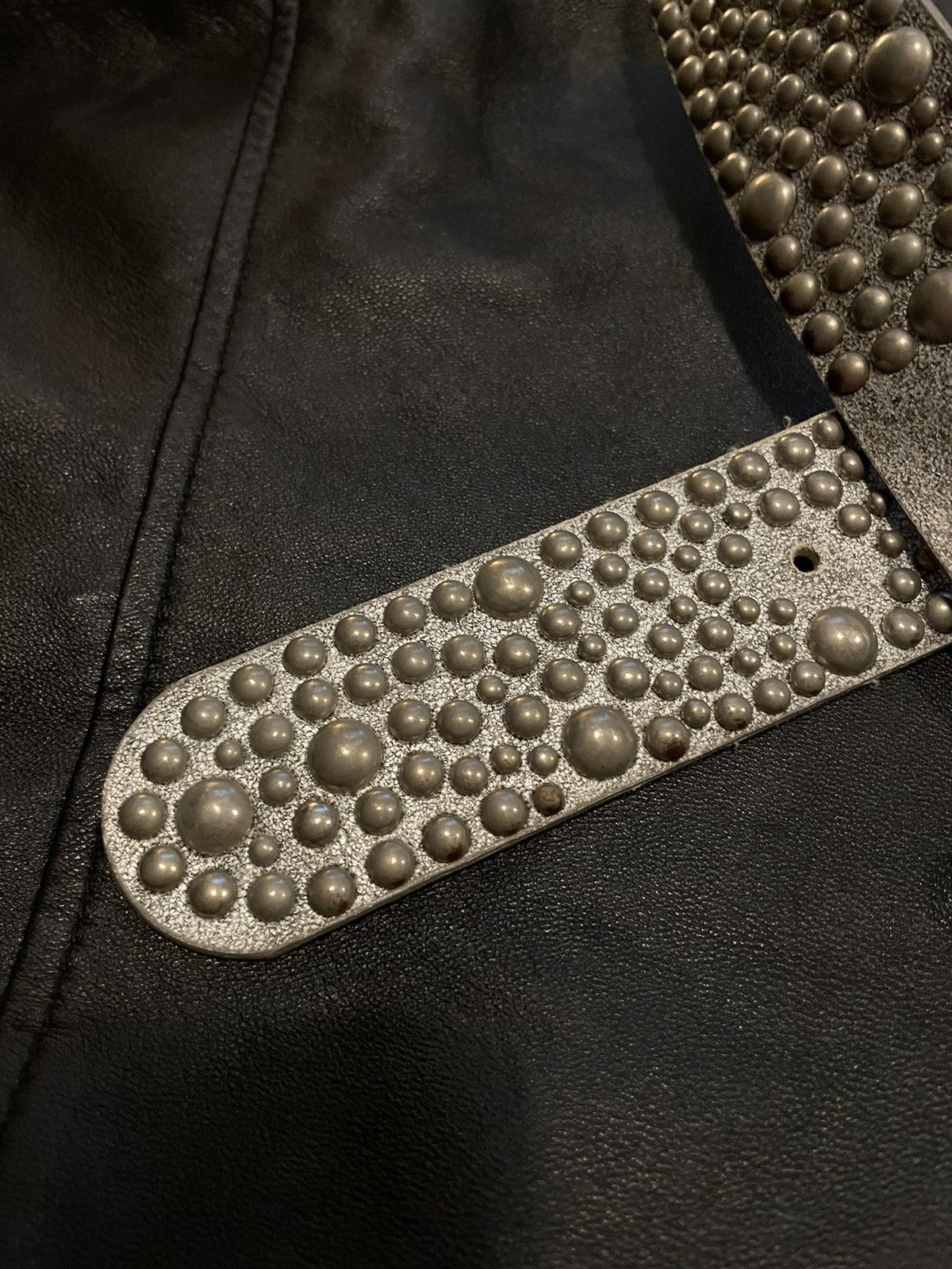 Japanese Brand × Vintage VINTAGE JAPANESE BRAND NO LABEL RIVET METAL BELT Size ONE SIZE - 3 Thumbnail