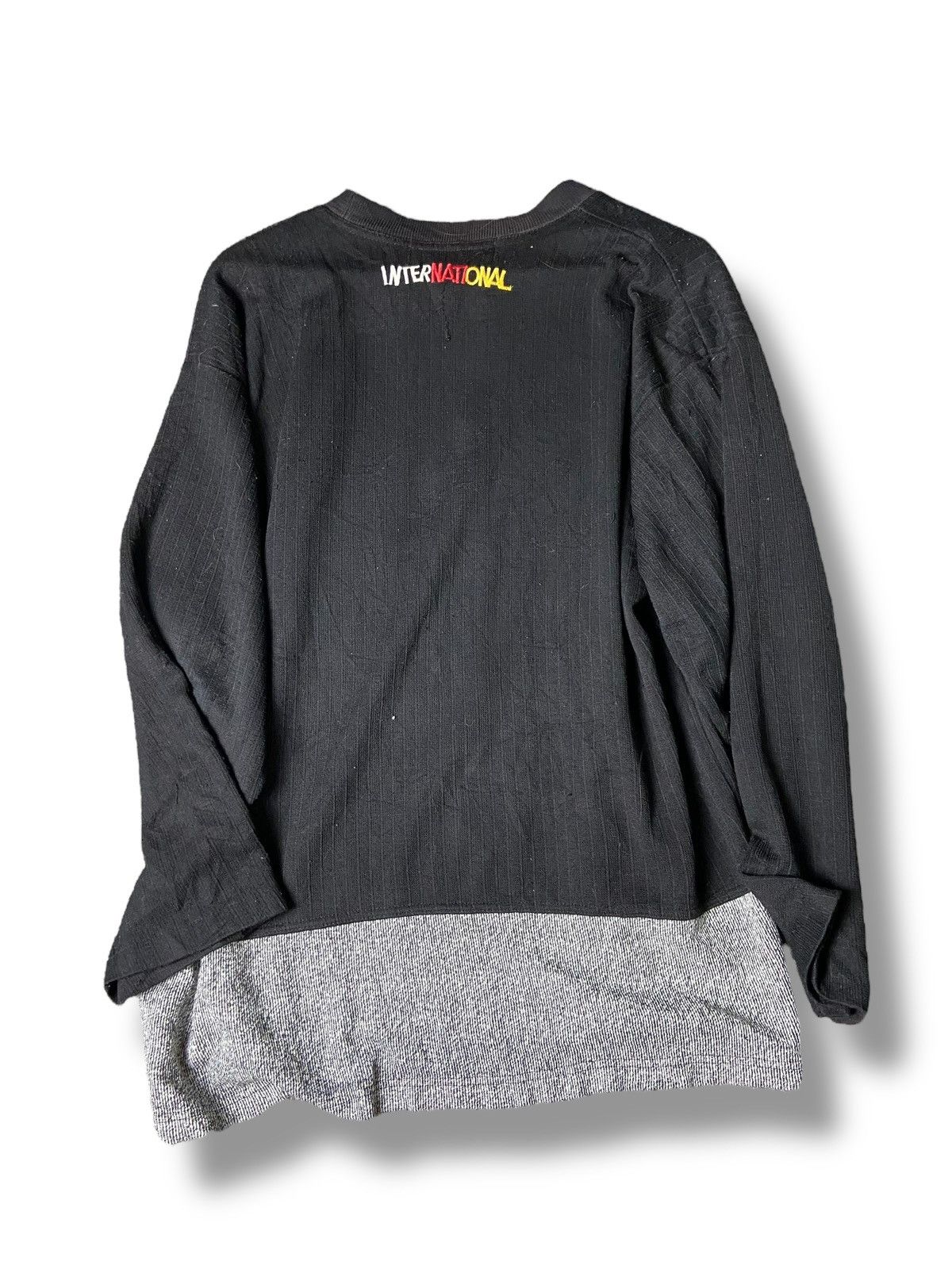 Japanese Brand Worldsports Tom & Jerry Embroidered Long Sleeve Tee (161) Size US M / EU 48-50 / 2 - 3 Thumbnail