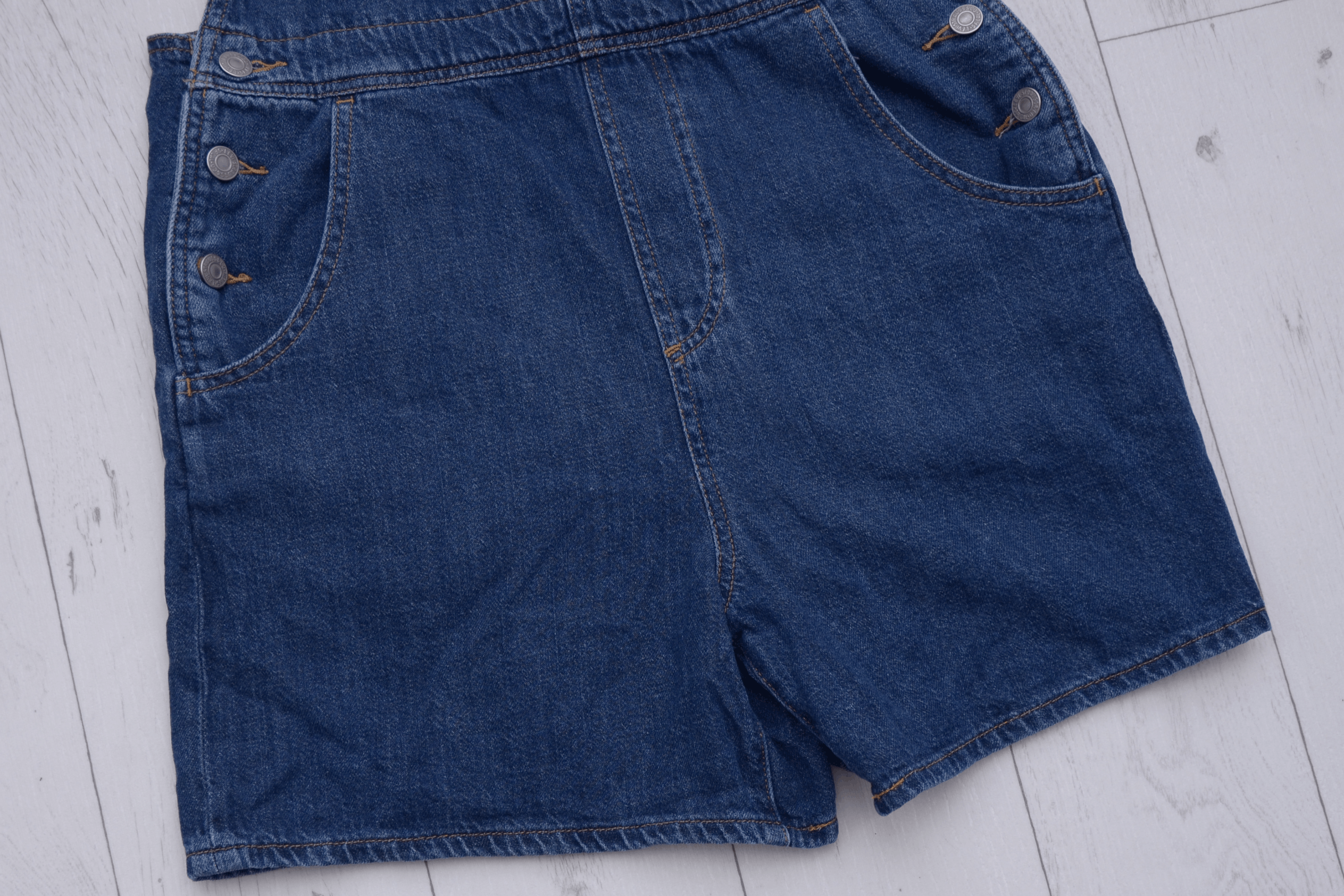 Levi's × Levi's Vintage Clothing × Vintage Vintage Short Overall Hickory by Levi’s Levis size M Japan Size 32" / US 10 / IT 46 - 4 Thumbnail