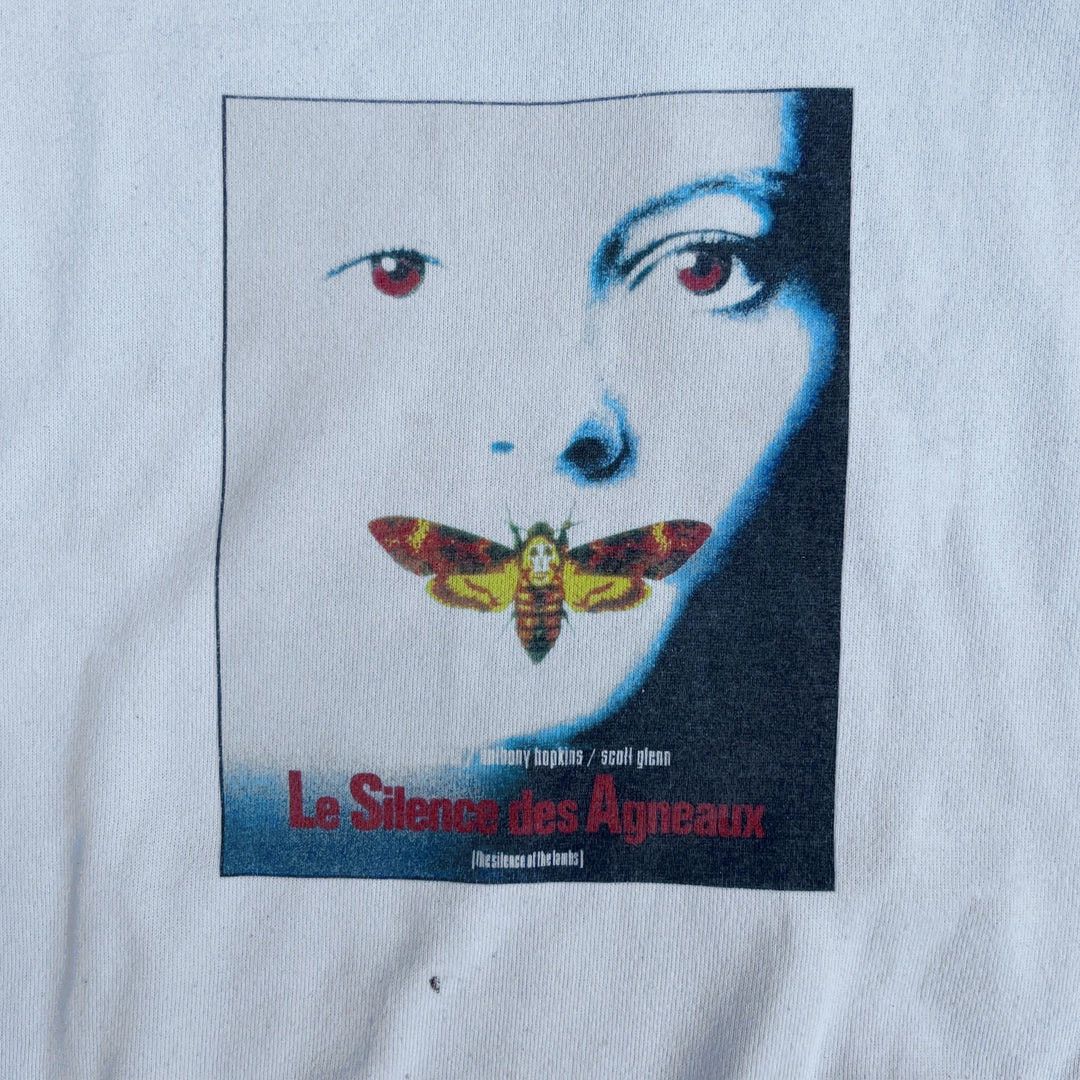 Hanes × Vintage Silence of the Lambs 1991 90s Vintage Movie Promo Hoodie Size US L / EU 52-54 / 3 - 3 Thumbnail