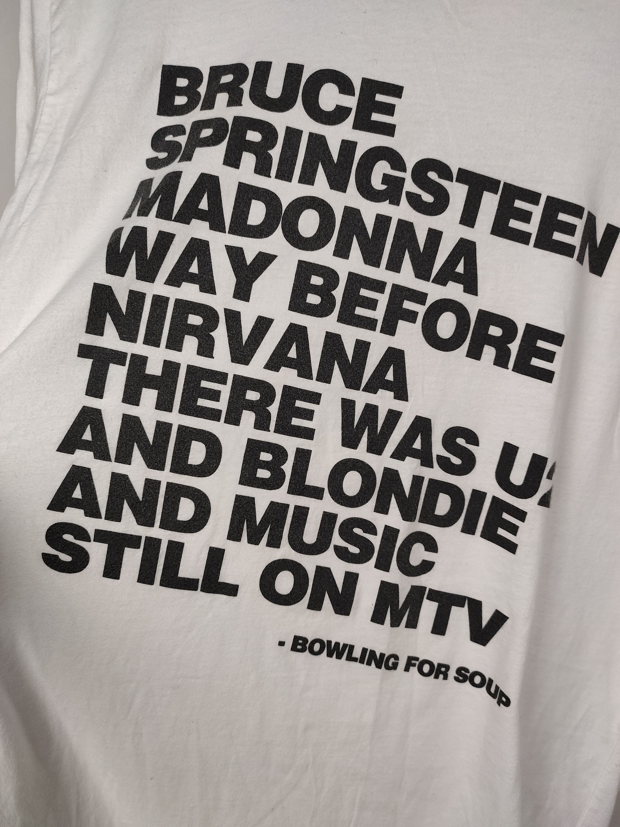 Band Tees Bowling for Soup Band 1985 lyric Shirt Size US M / EU 48-50 / 2 - 3 Thumbnail
