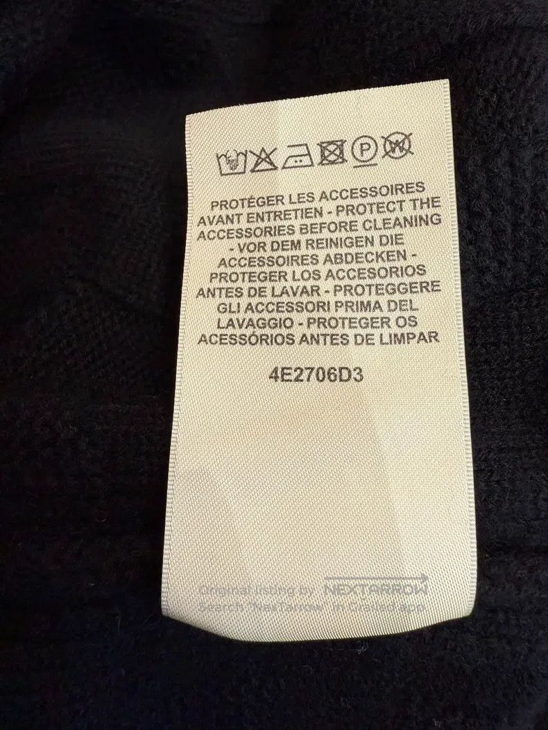Hermes Hermes Black knitted cardigan Size S / US 4 / IT 40 - 7 Thumbnail