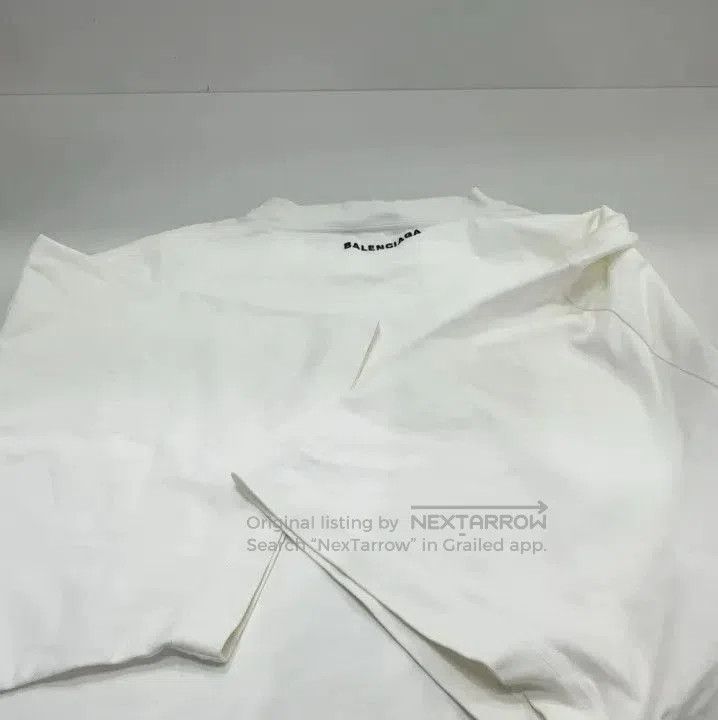 Balenciaga Balenciaga Men's White Short Sleeve T. Size US XS / EU 42 / 0 - 9 Thumbnail