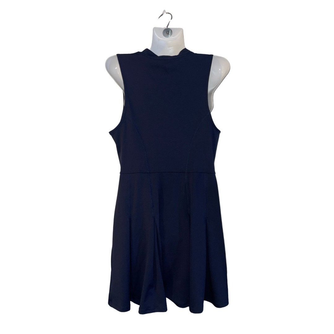 Other Halara V-Neck Sleeveless Pleated Hem Mini Golf Active Dress Size L / US 10 / IT 46 - 2 Thumbnail