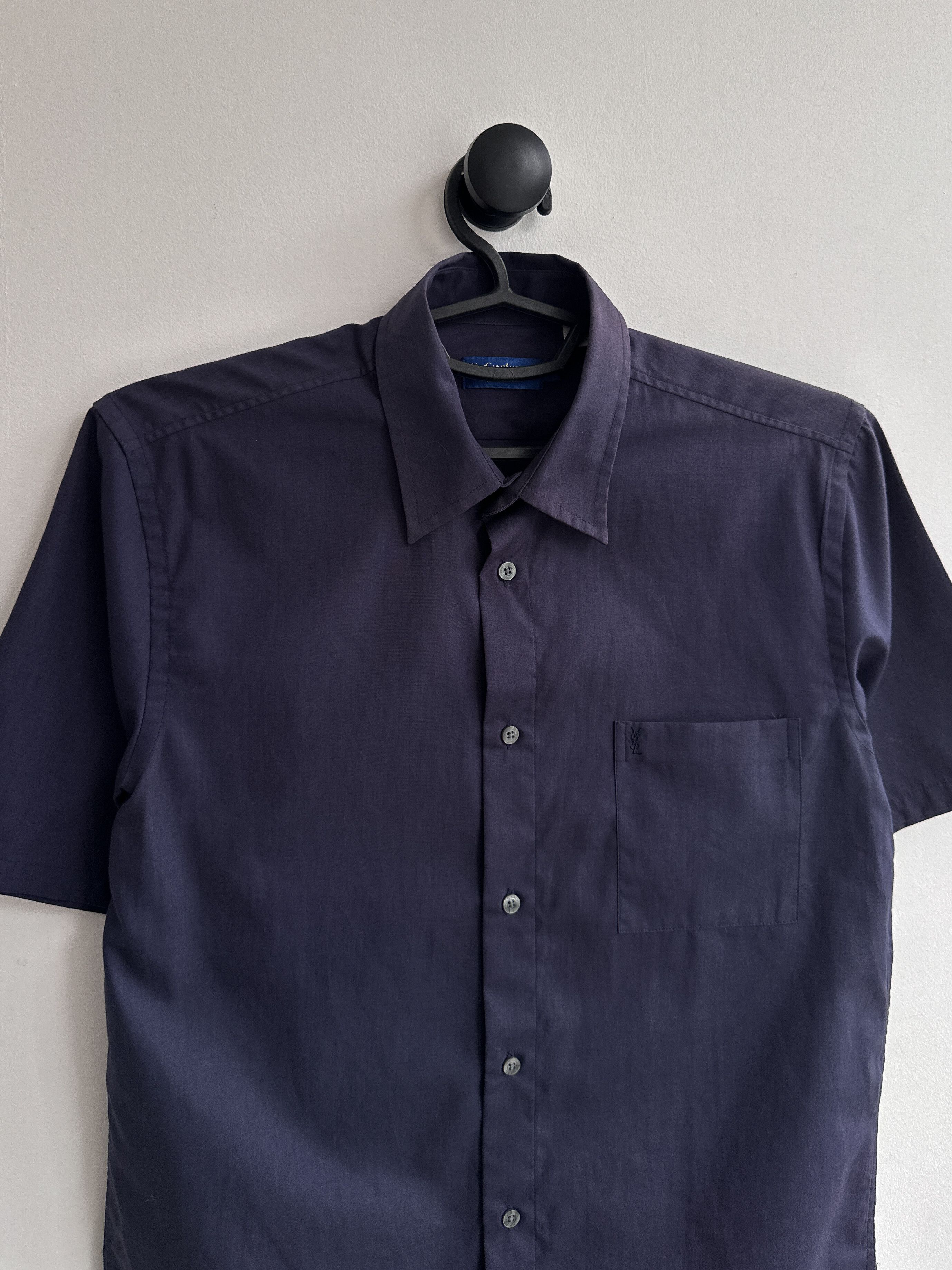Yves Saint Laurent Yves Saint Laurent YSL Short Sleeve Shirt Size S / US 4 / IT 40 - 2 Thumbnail