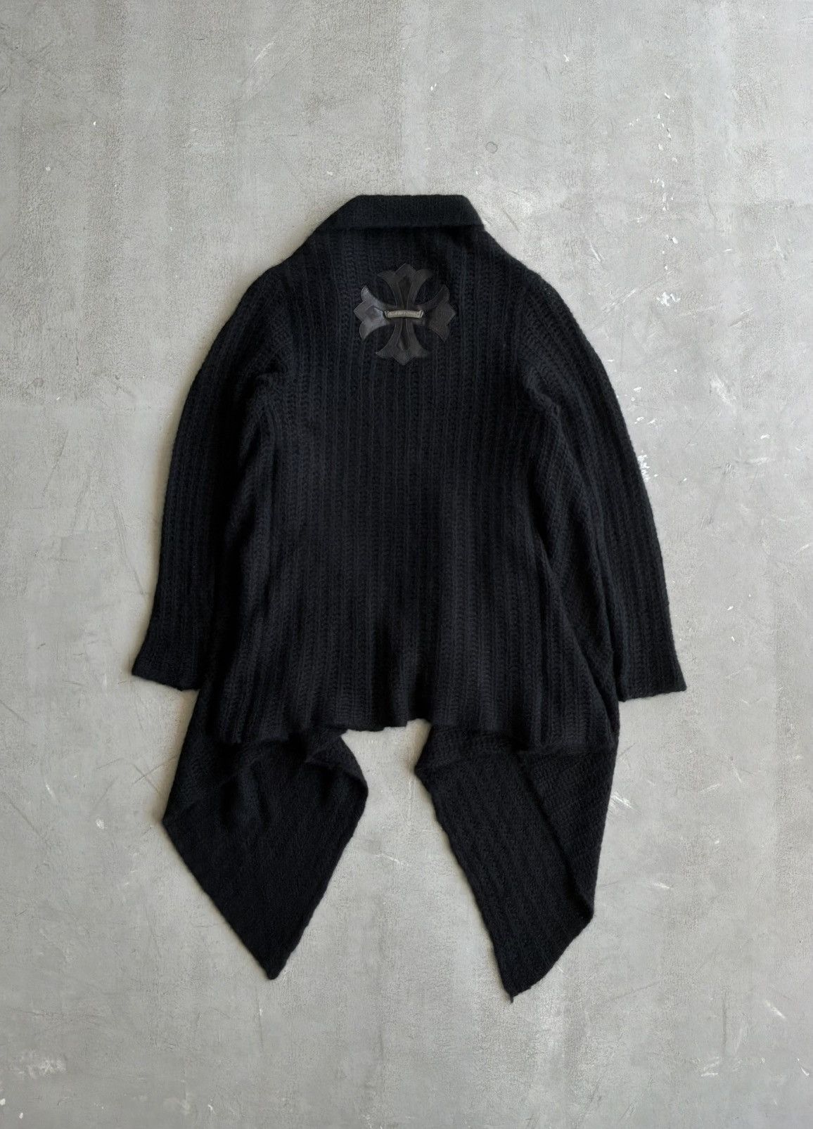 Chrome Hearts Chrome Hearts - Cross Patch Silver Scroll - Cashmere Cape Size US M / EU 48-50 / 2 - 1 Thumbnail
