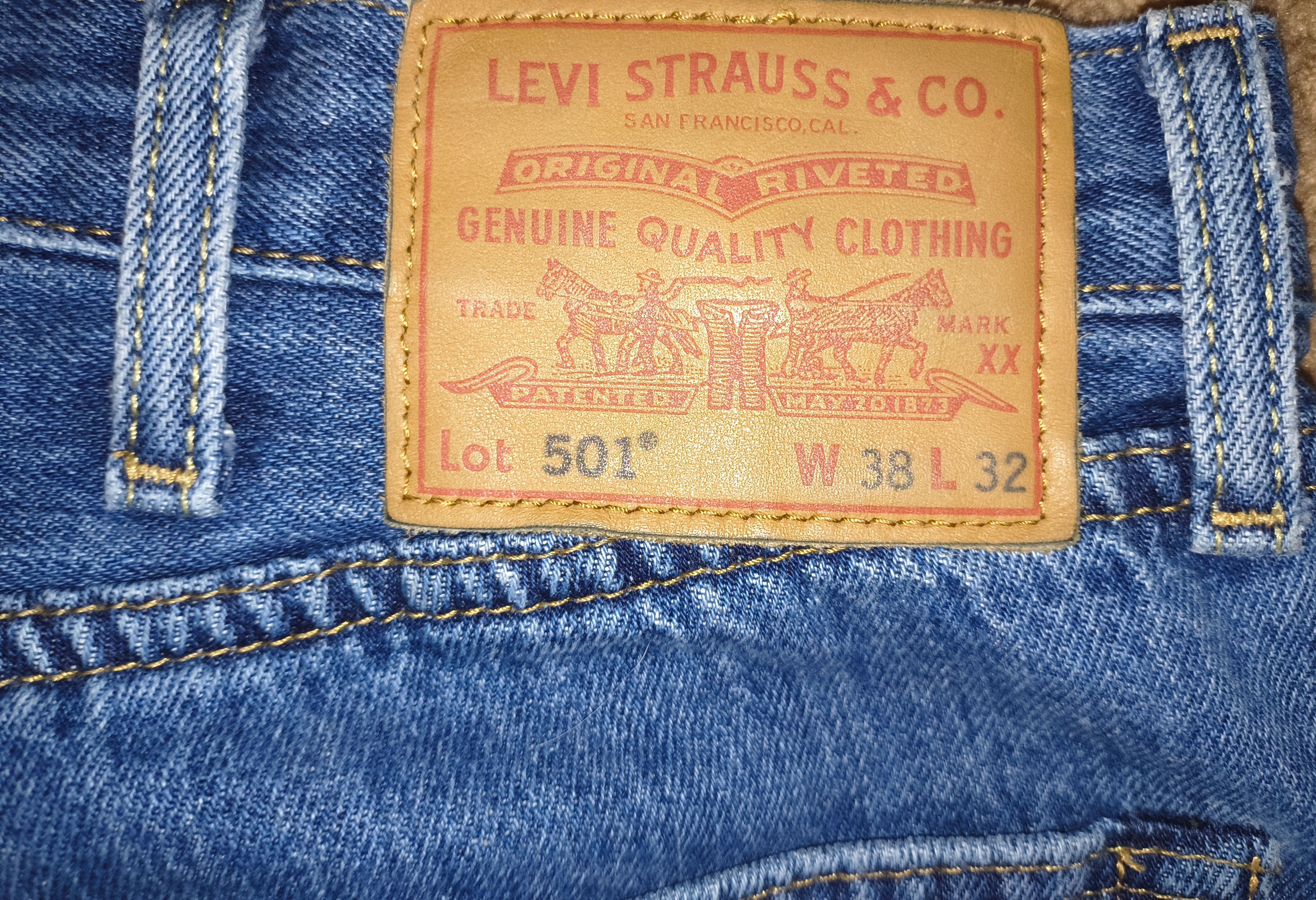 Levi's Levi's premium 501 selvage denim large E on tag 38x32 Size US 38 / EU 54 - 8 Thumbnail