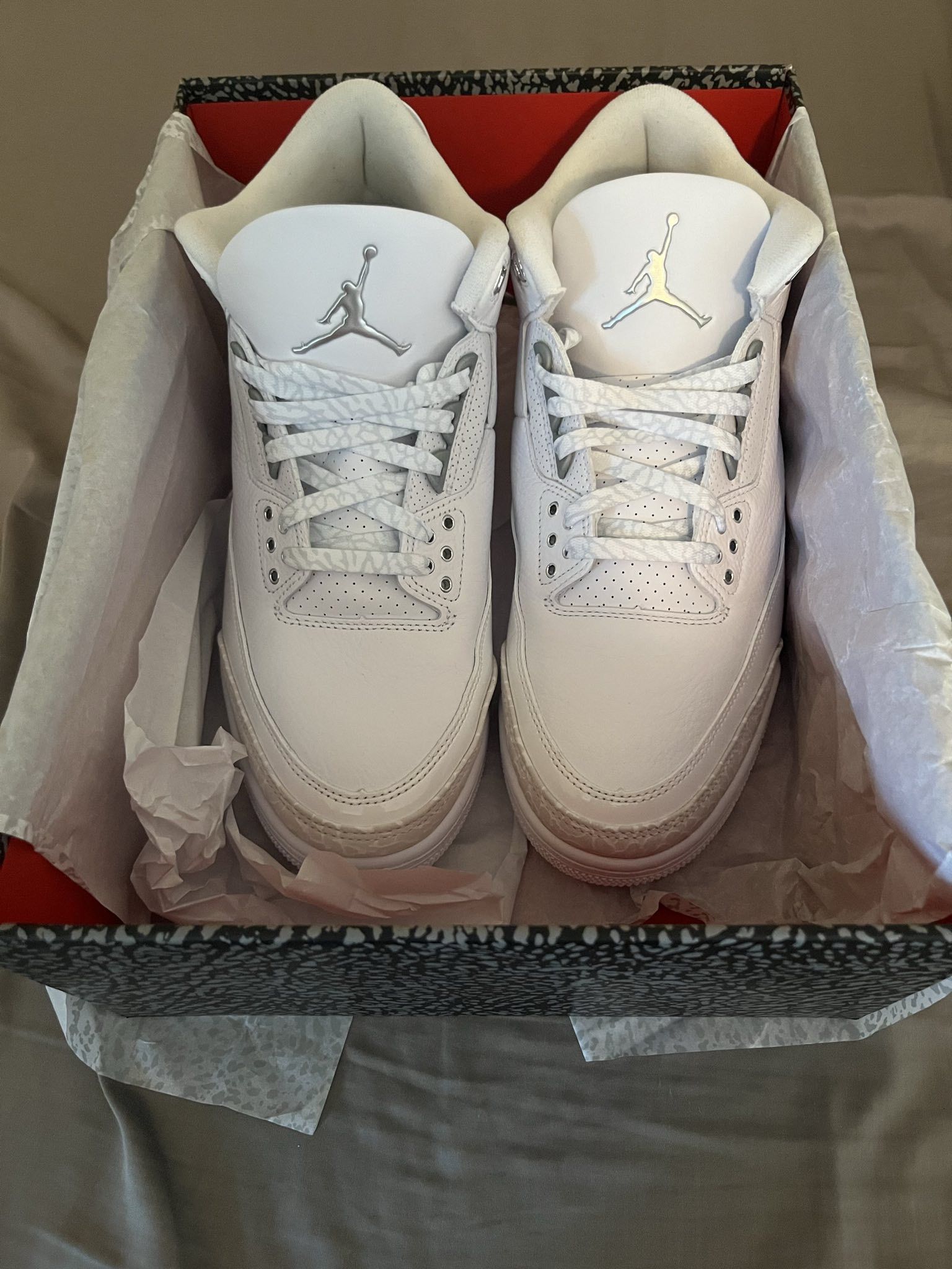 Jordan Brand JORDAN 3 RETRO "PURE MONEY" Size US 10.5 / EU 43-44 - 1 Thumbnail