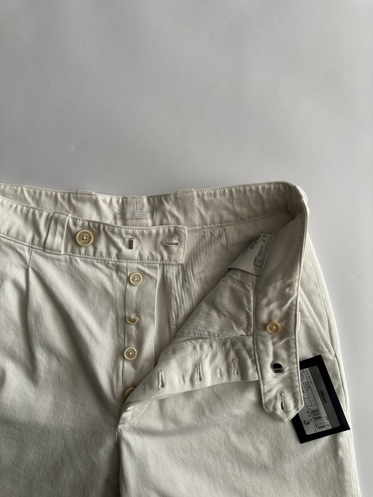 Prada Prada Wide Heavy Denim Pants Size US 30 / EU 46 - 6 Thumbnail
