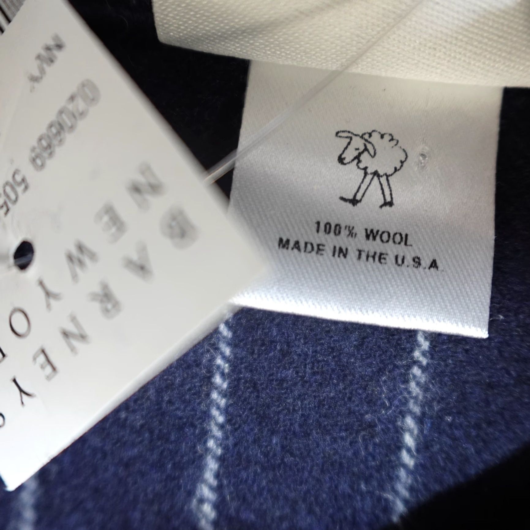 Sleepy Jones Sleepy Jones Shirt Large Blue Popover 100% Wool Elsa Tunic NEW Size L / US 10 / IT 46 - 5 Thumbnail