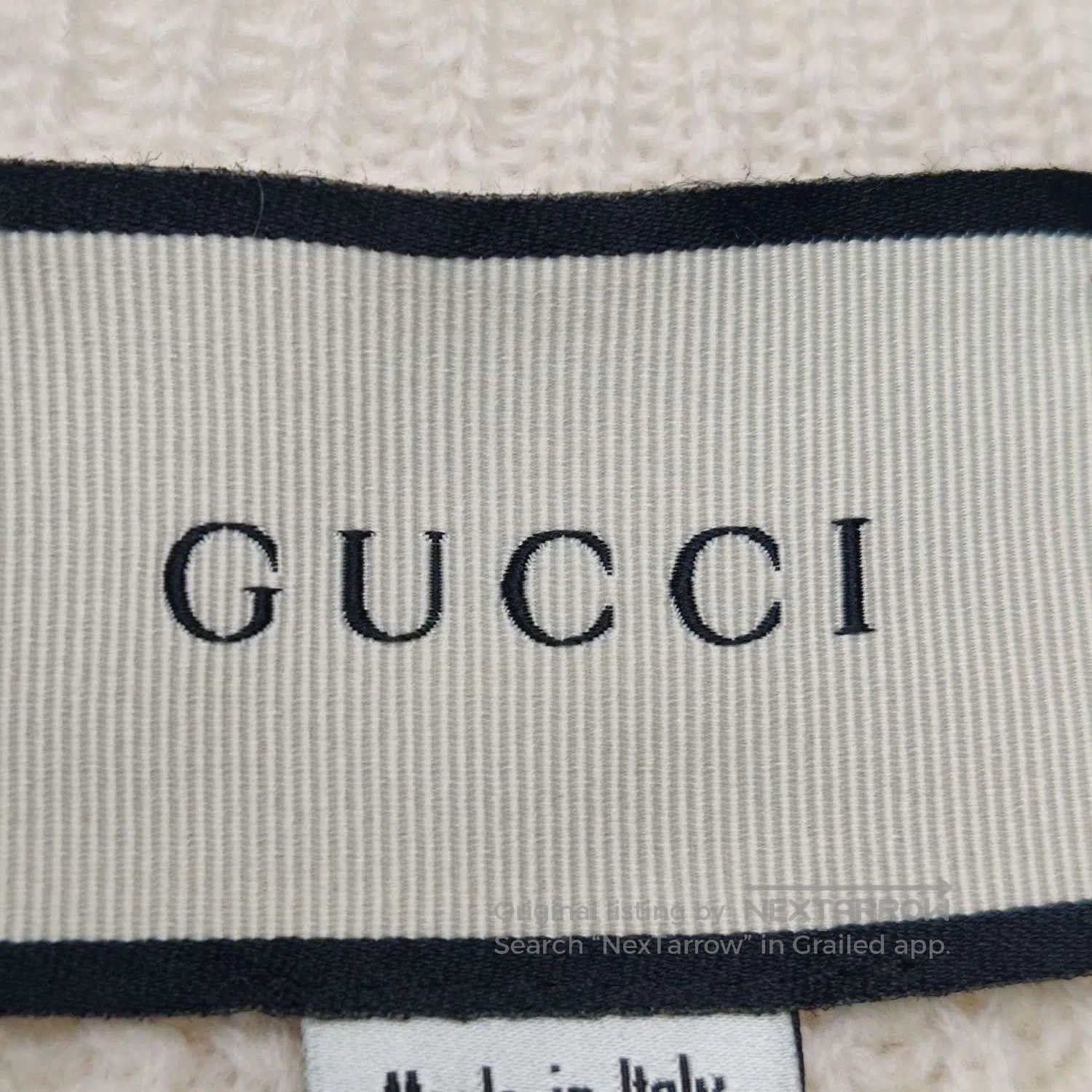 Gucci Gucci XS Wool Crewneck Sweater with Elephant. Size XS / US 0-2 / IT 36-38 - 5 Thumbnail