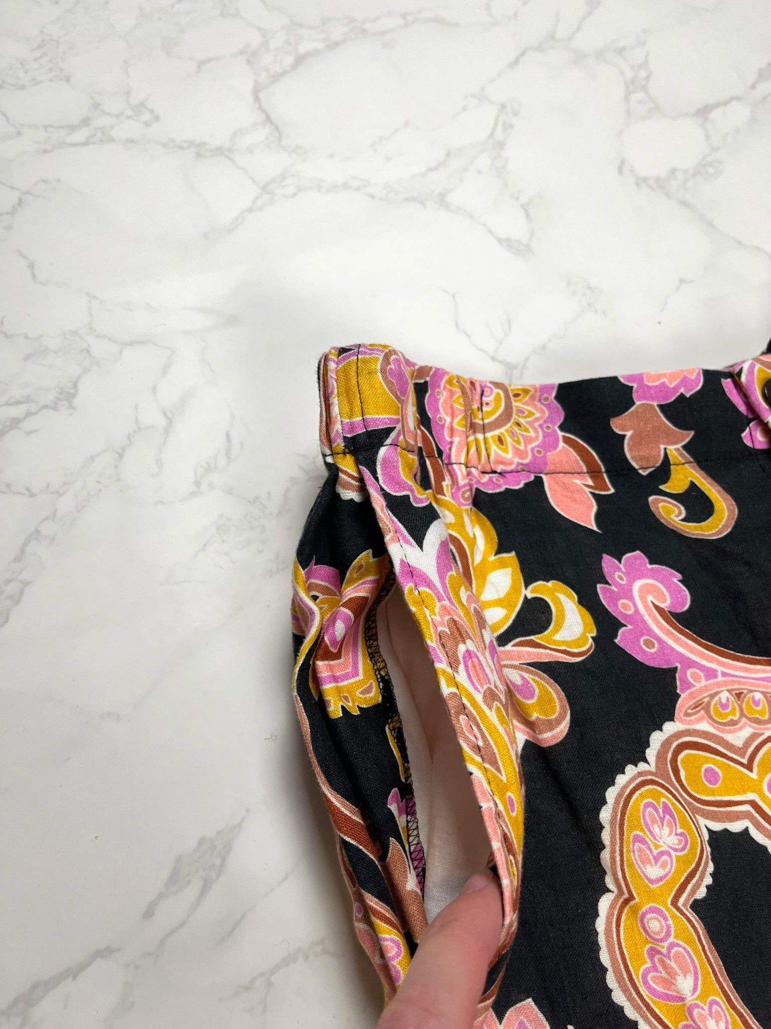 Gucci 🔥60% OFF🔥 [SALE] Gucci Paisley Print Linen Shorts Size US 28 / EU 44 - 10 Thumbnail