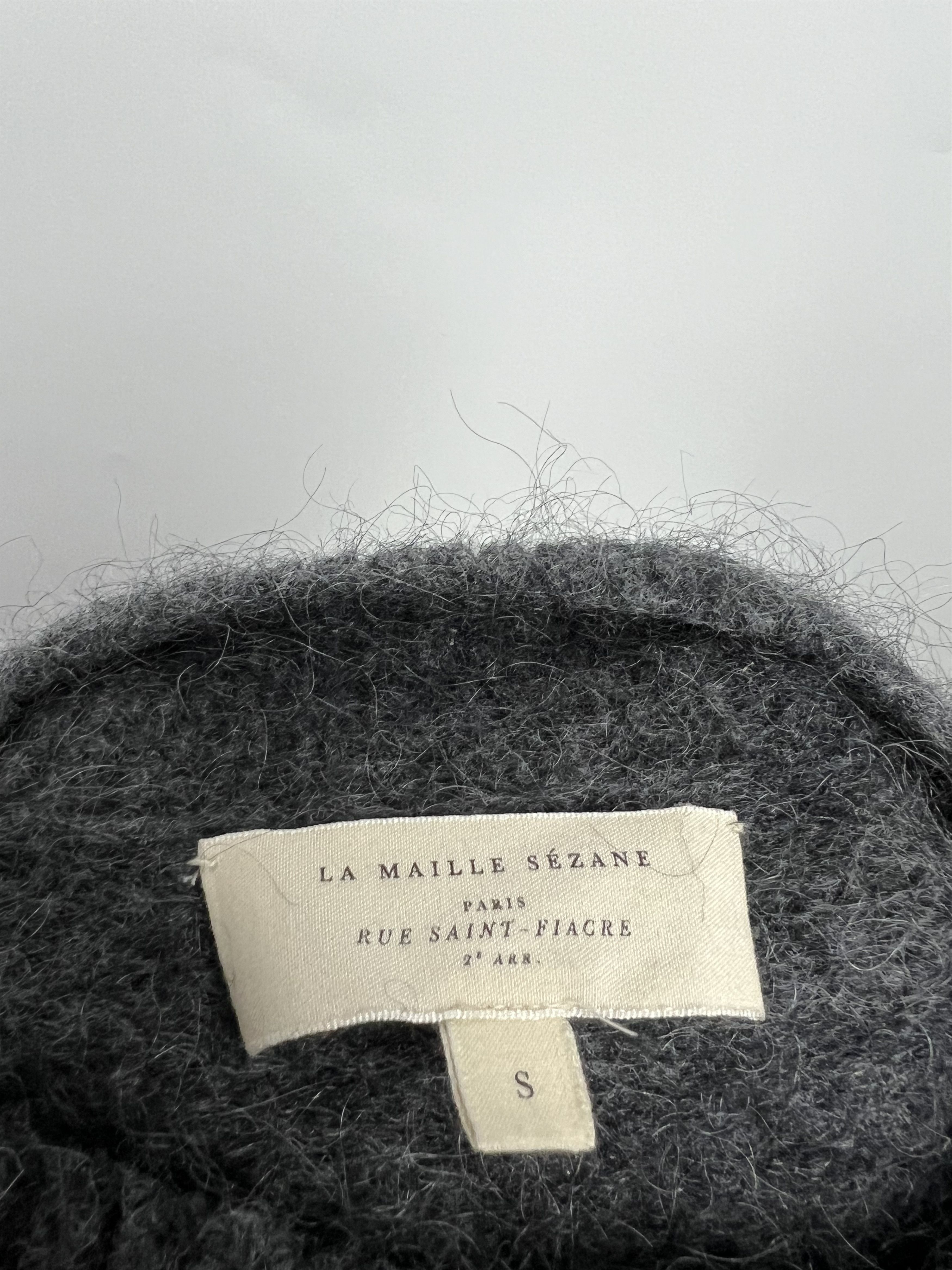 Sezane SEZANE Polly Mottled Kid Mohair Wool Blend Sweater Dress Size S / US 4 / IT 40 - 9 Thumbnail