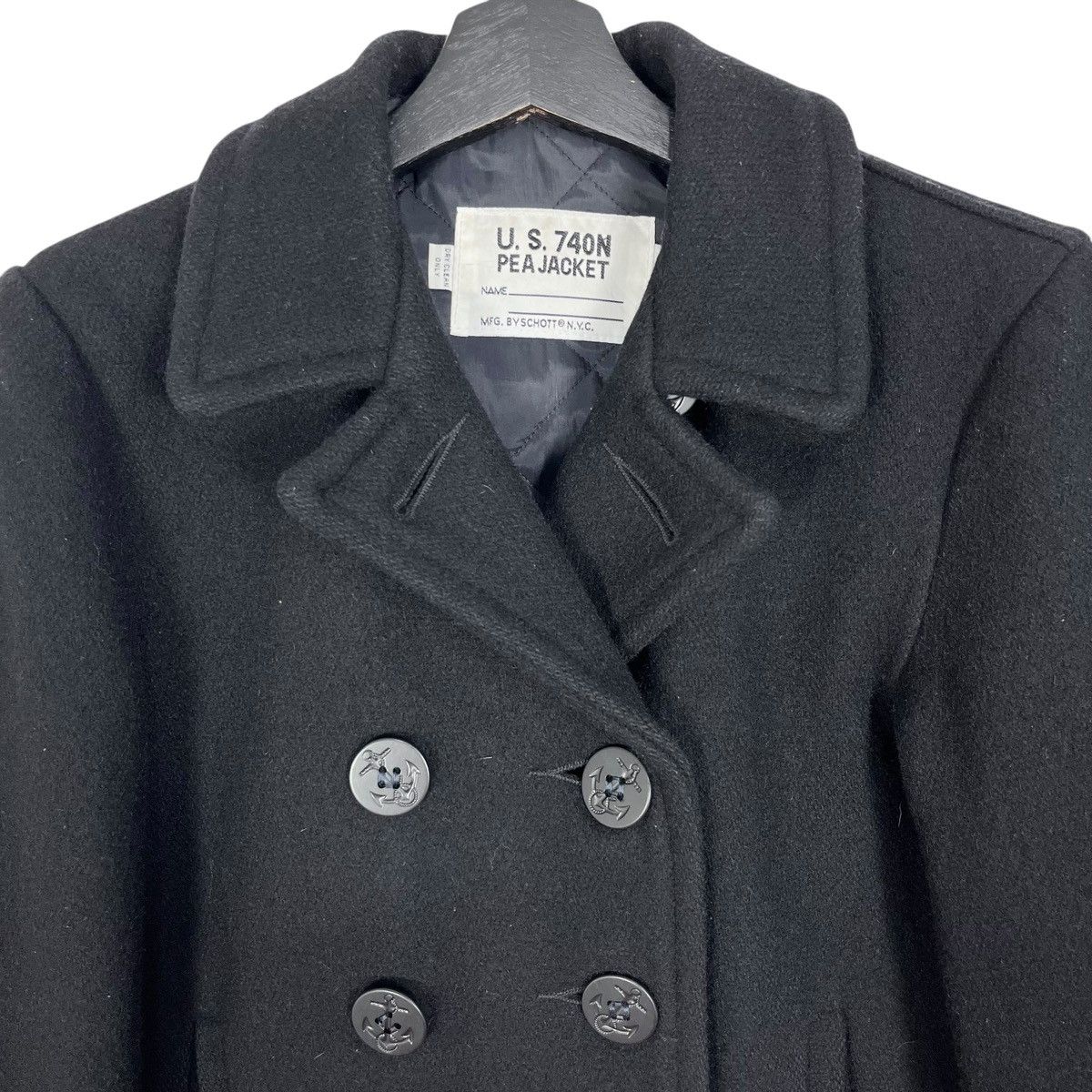Schott MFG Schott US740N Pea Jacket Size US S / EU 44-46 / 1 - 2 Thumbnail