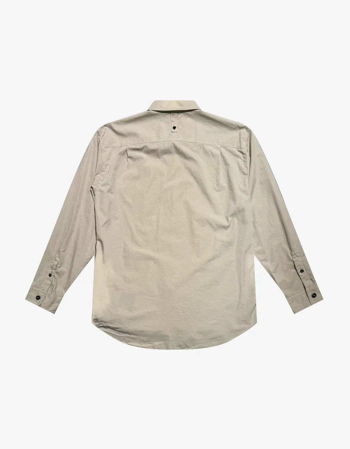 Stone Island Stone Island Beige Micro Ripstop Shirt Size US M / EU 48-50 / 2 - 2 Thumbnail