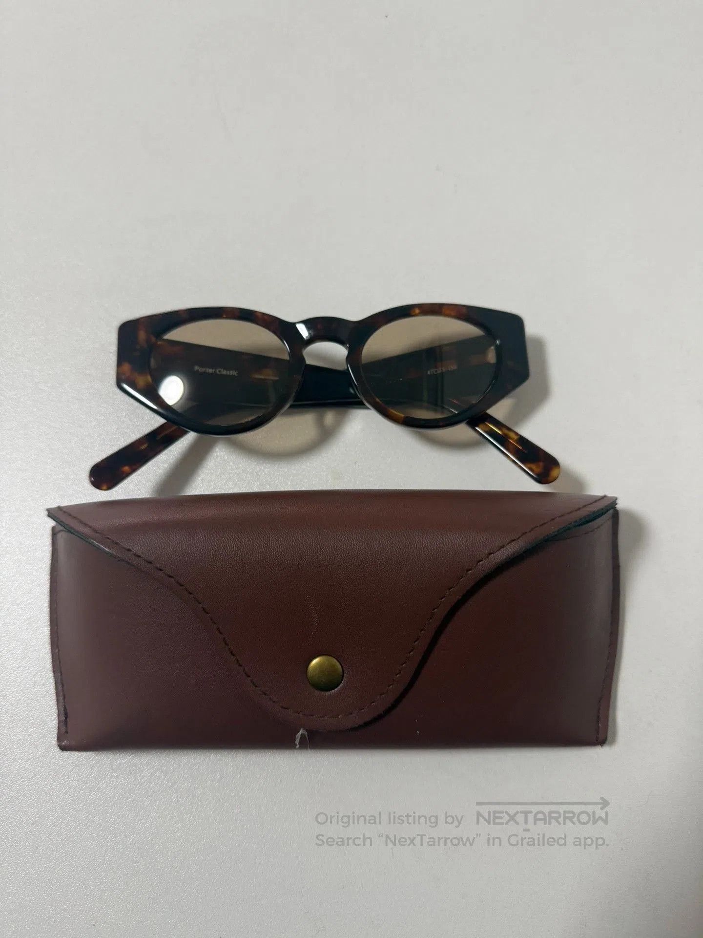 Porter Classic Porter Classic KATSU ONASSIS Brown Sunglasses. Size ONE SIZE - 1 Thumbnail