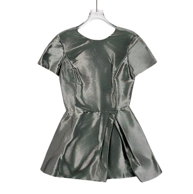 Dior Dior Silver Short Dress for Women 0089 Size XS / US 0-2 / IT 36-38 - 1 Thumbnail
