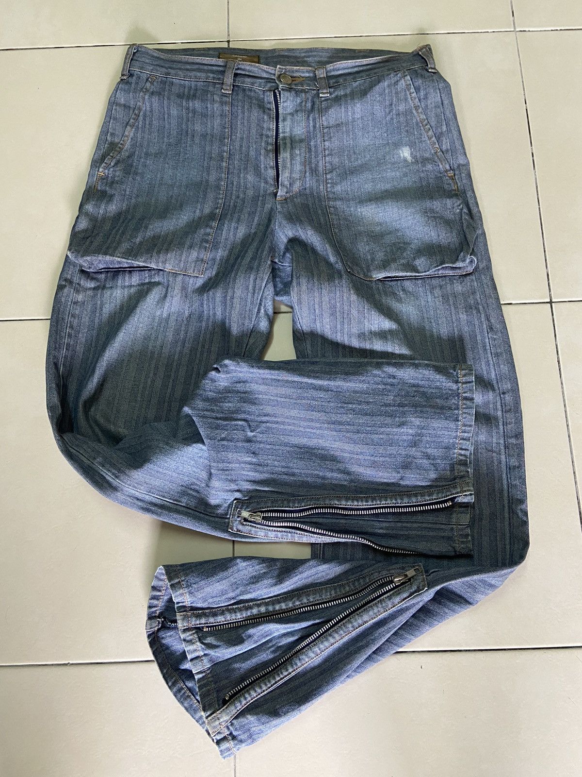 CABANE de ZUCCa × Issey Miyake × Japanese Brand Cabane de Zucca Pants Size US 32 / EU 48 - 7 Thumbnail
