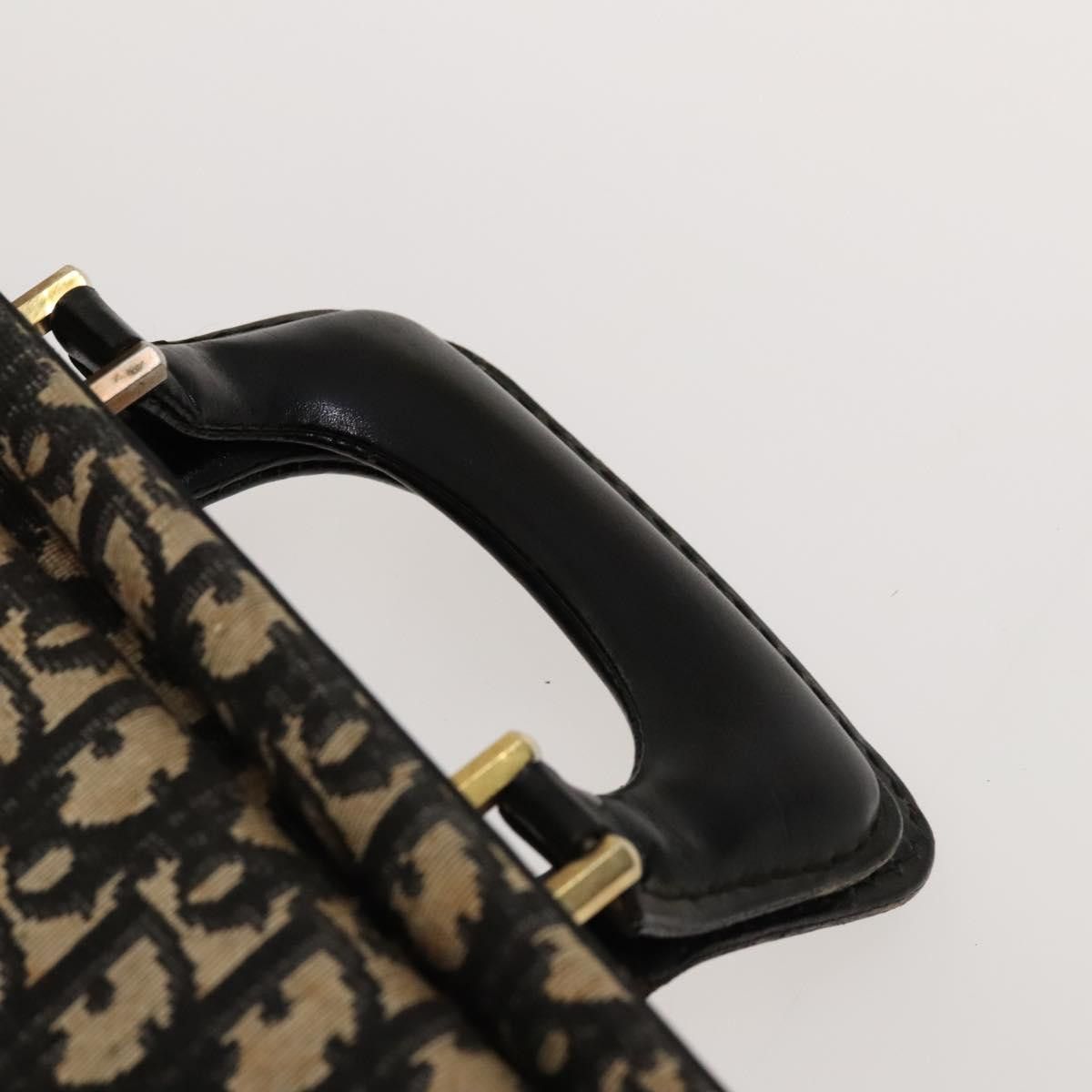 Dior DIOR Trotter Canvas Trunk Navy Gold Size ONE SIZE - 8 Thumbnail