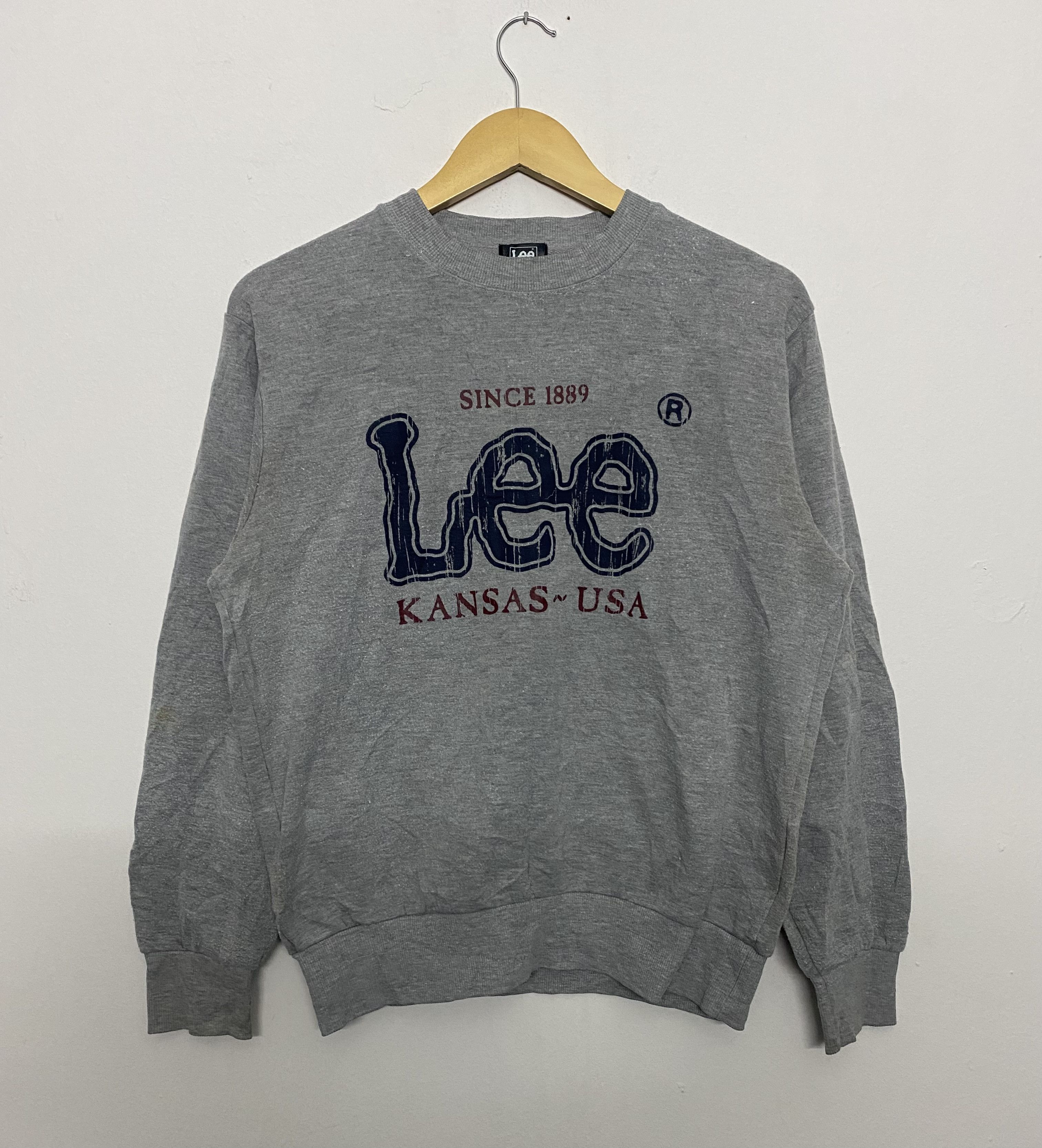 Lee Vtg Lee Kansas Usa Sweatshirts Size US M / EU 48-50 / 2 - 1 Thumbnail