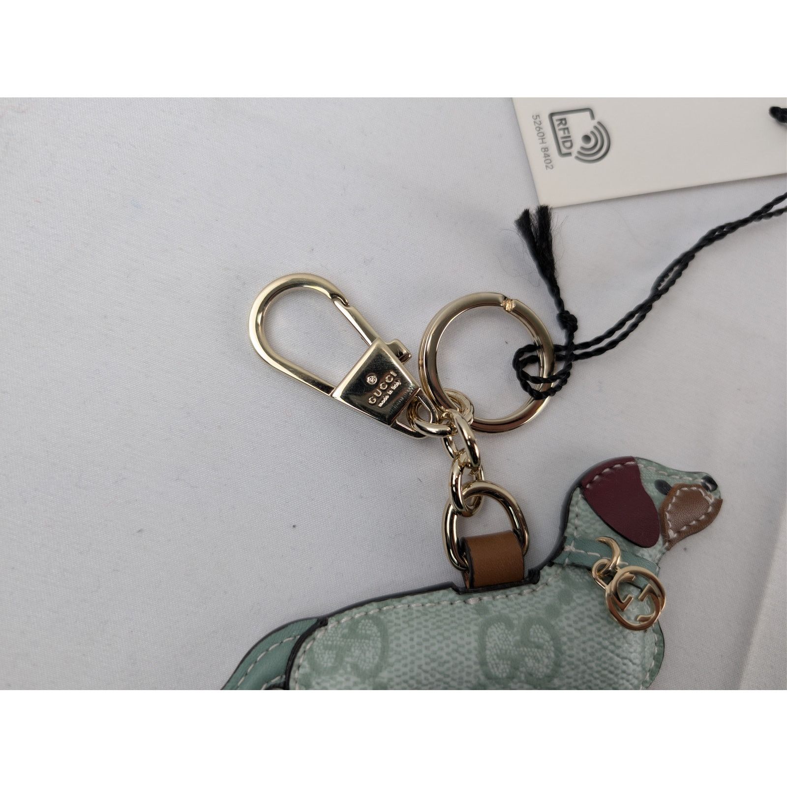Gucci o1rshd1 Size: OS / Dog-Shaped Bag Charm in Multicolor Size ONE SIZE - 6 Thumbnail