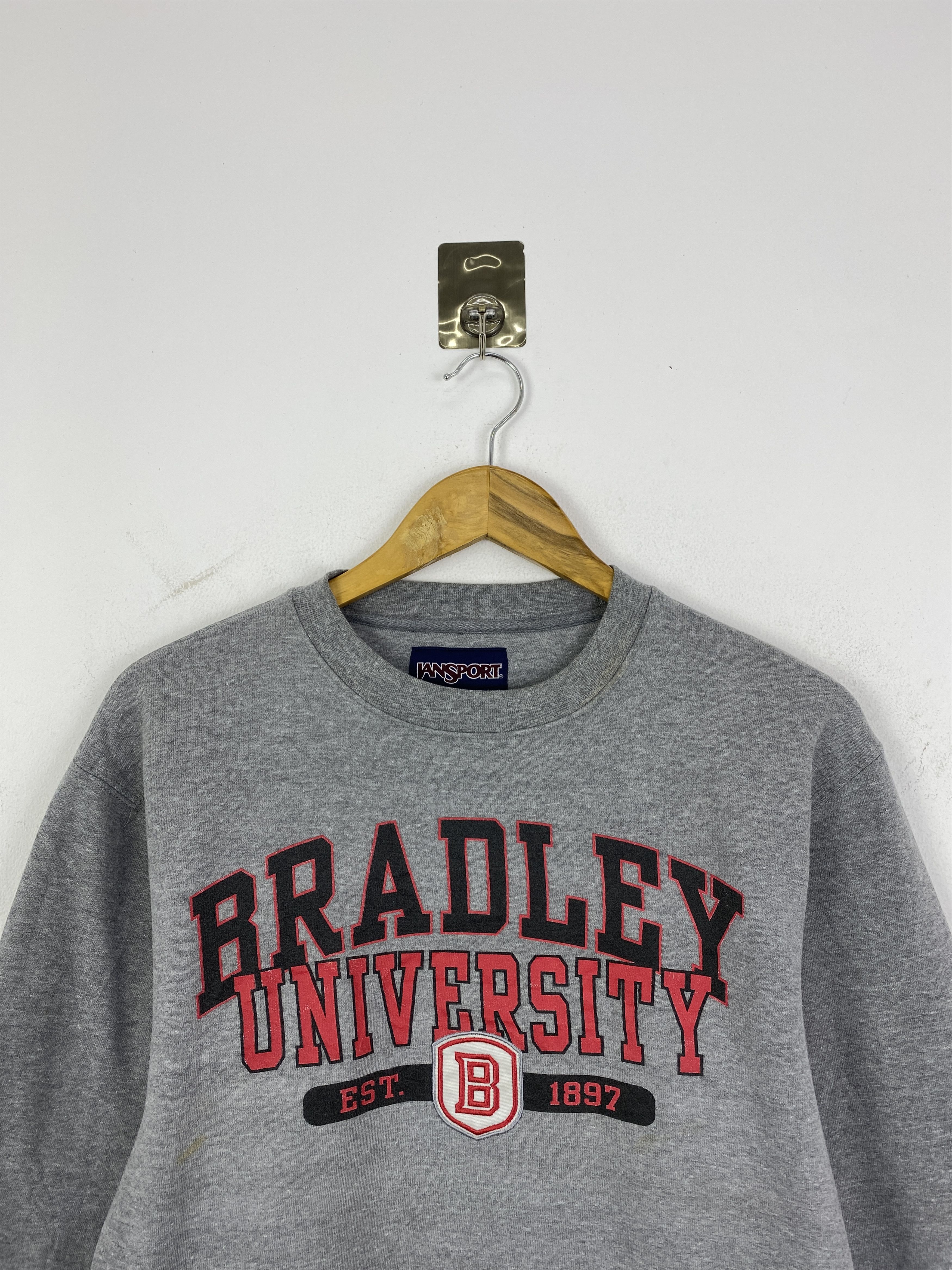 Jansport Vintage 90s Bradley University Crewneck Sweatshirt SH0227 Size US XS / EU 42 / 0 - 2 Thumbnail
