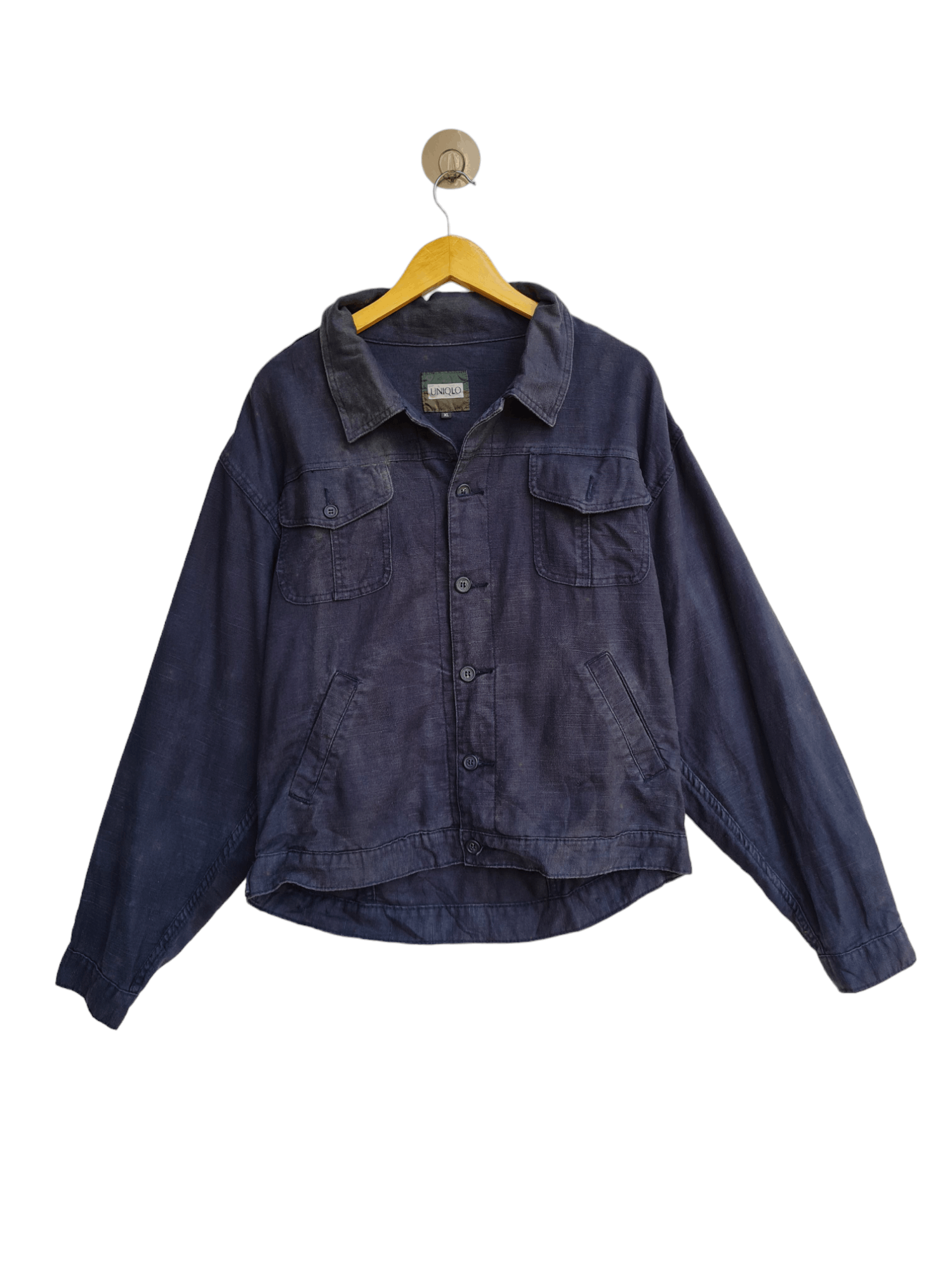 Uniqlo × Vintage Vintage Uniqlo Denim Jacket Size US XL / EU 56 / 4 - 1 Thumbnail