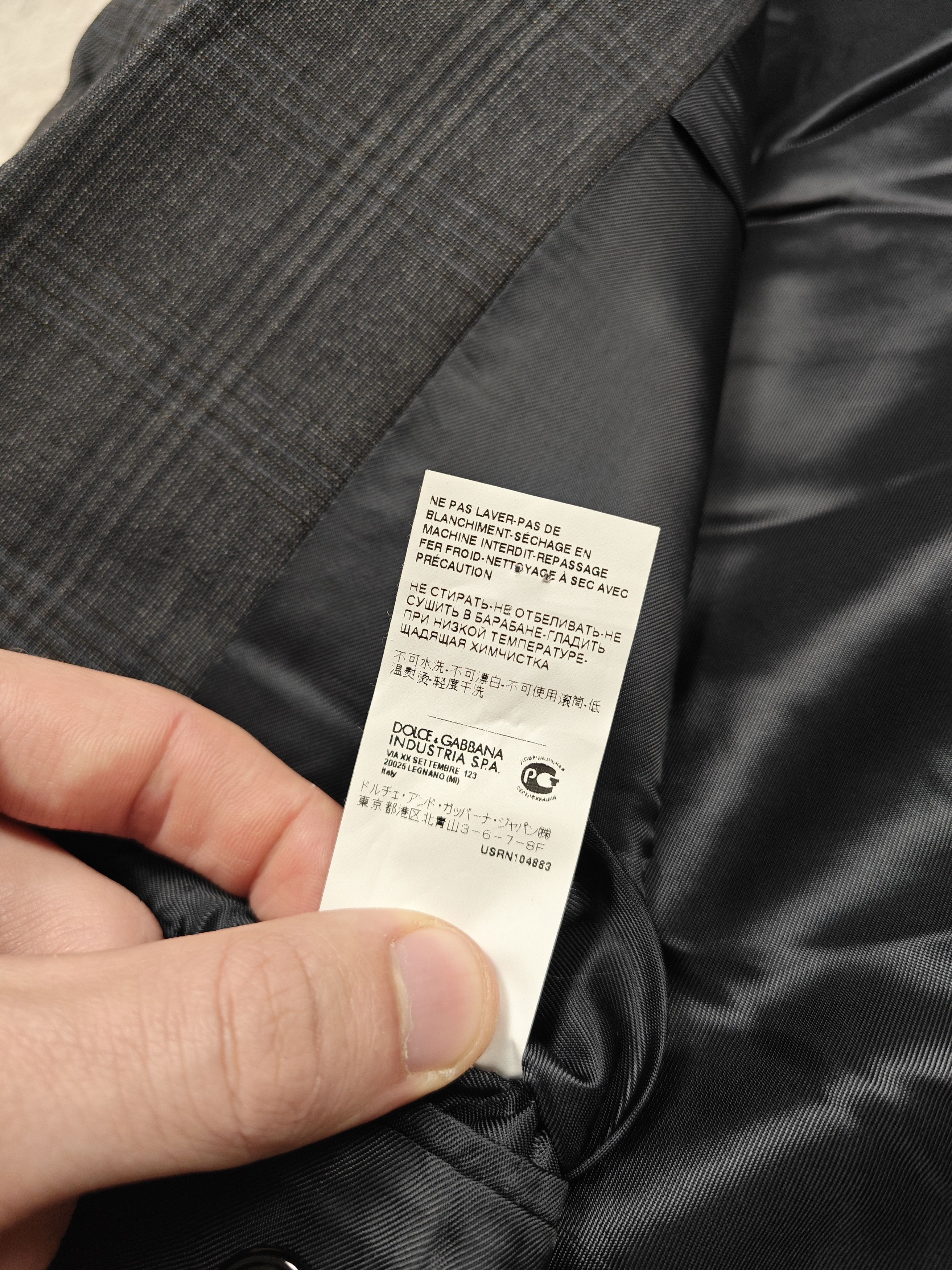 Dolce & Gabbana Dolce Gabbana Luxury Blazer Size 42L - 11 Thumbnail
