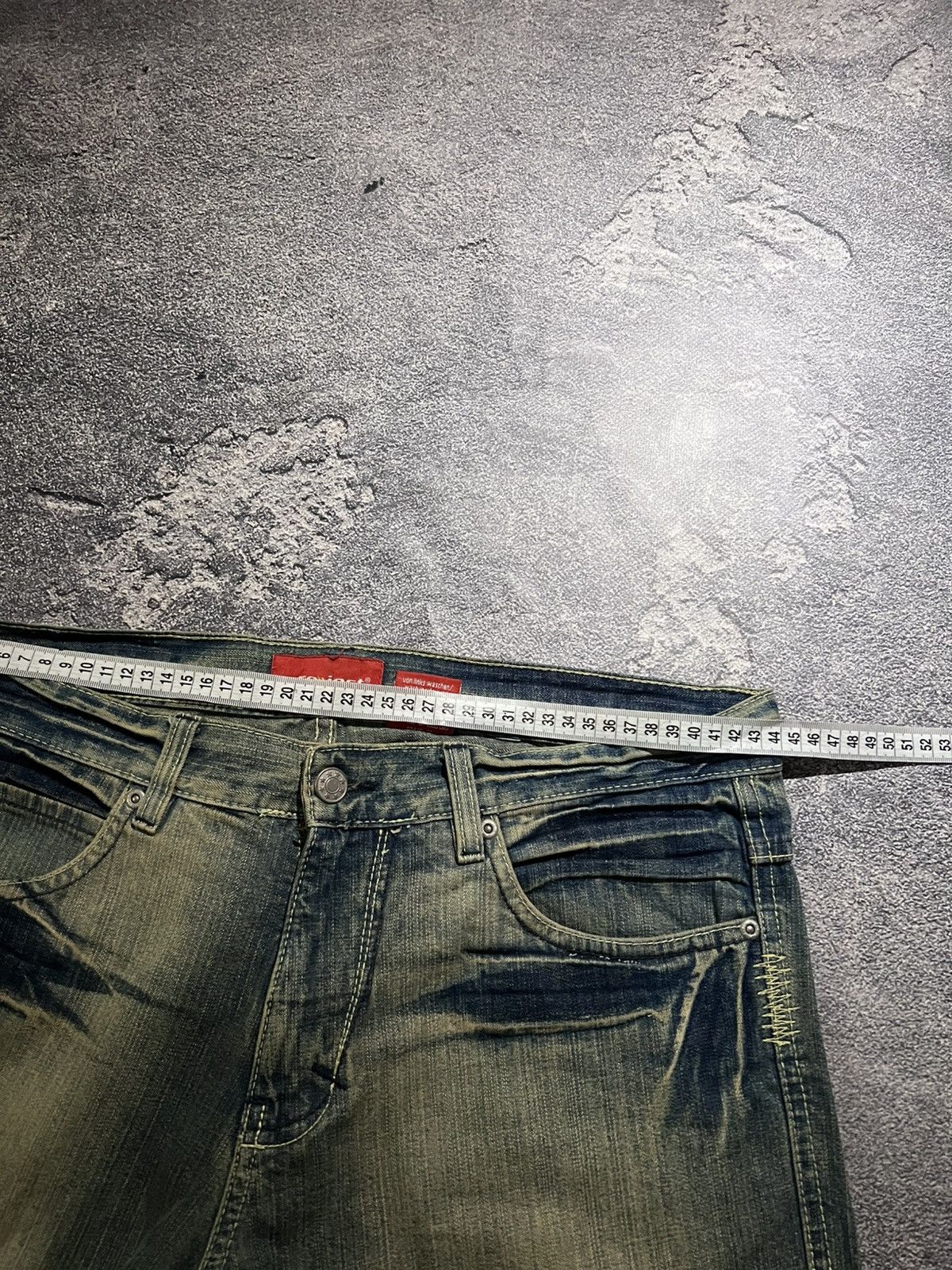 SWAG Niche Japanese Streetwear Slim Jean Y2K