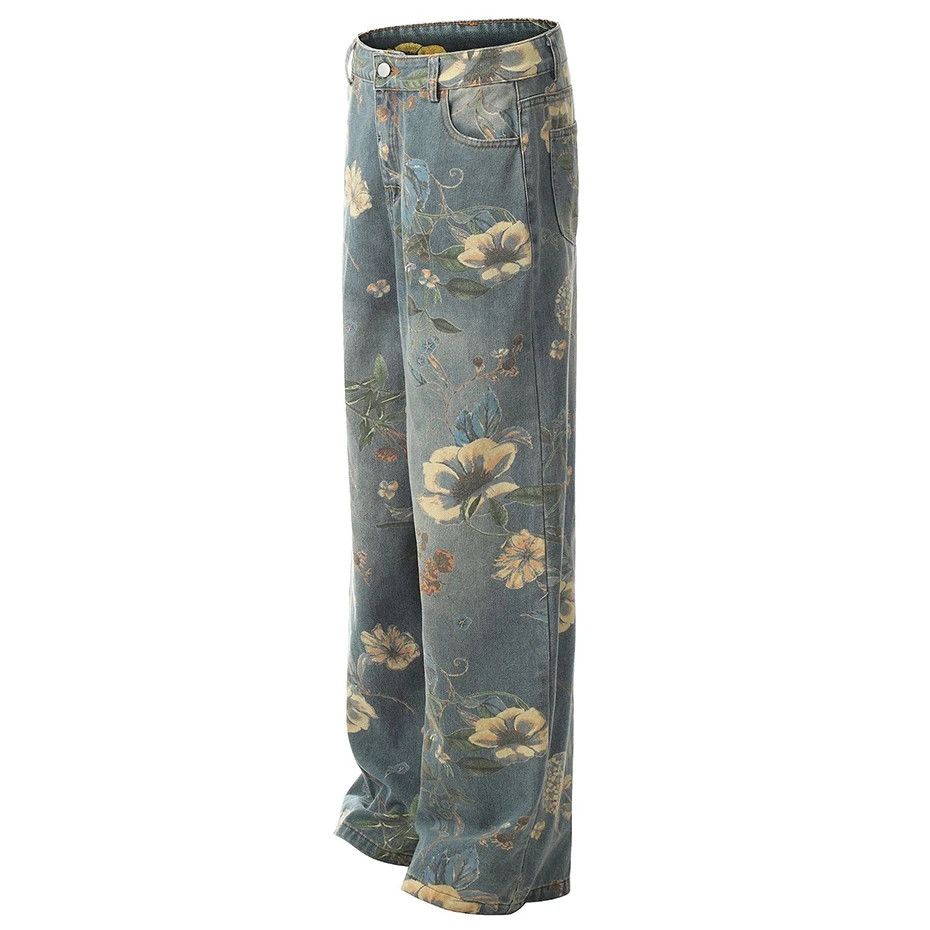 Other Flower Printed Baggy Loose Size US 26 / EU 42 - 2 Thumbnail