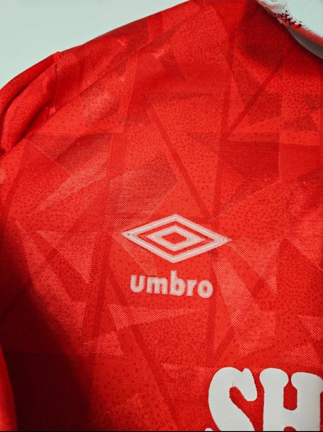 Umbro Nottingham Forest 1990/1992 home shirt kit football soccer Size US L / EU 52-54 / 3 - 16 Thumbnail