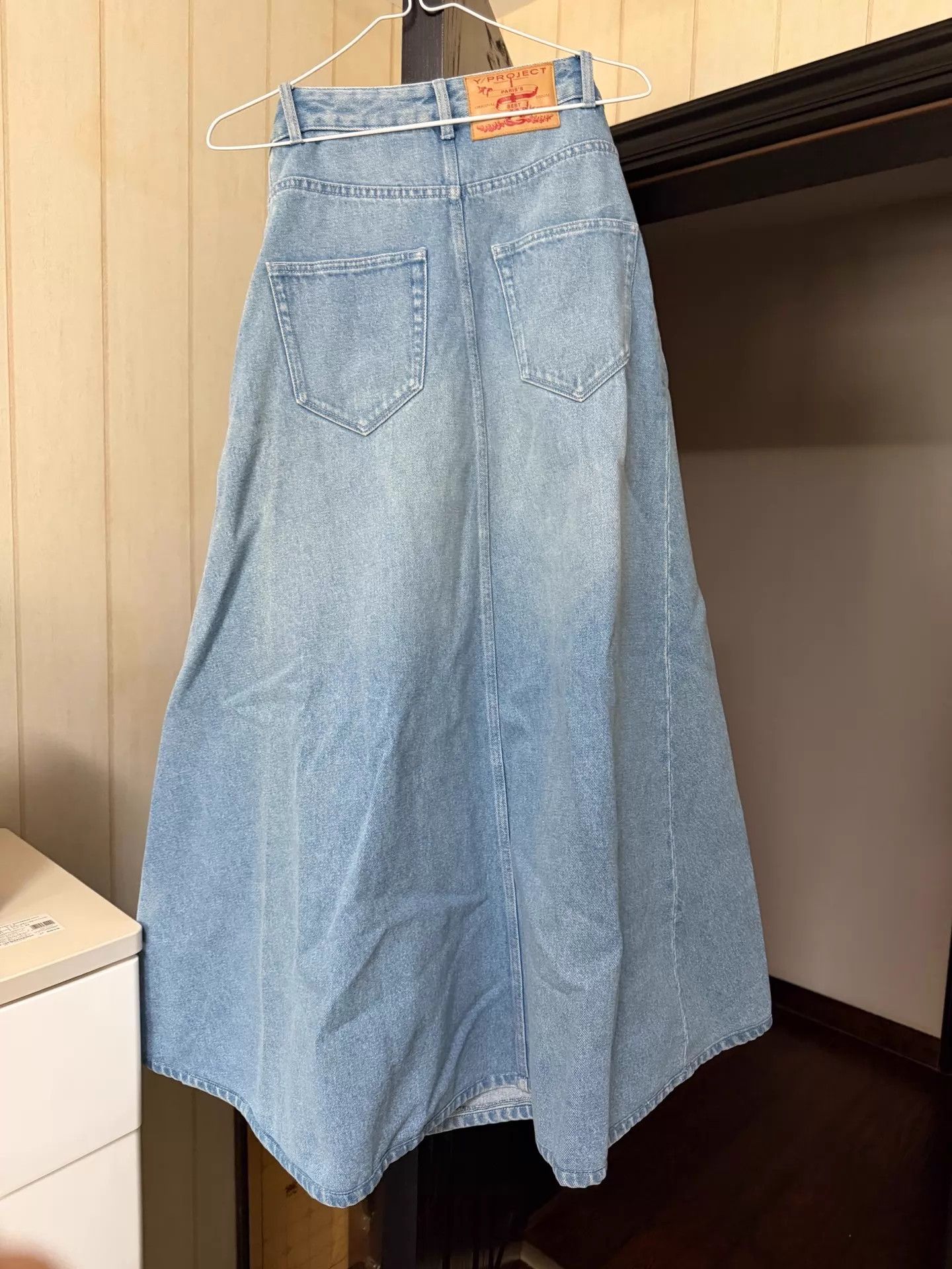 Y/Project y/project heavy denim culottes left skinny right wide XS Size 25" / US 0 / IT 36 - 3 Thumbnail