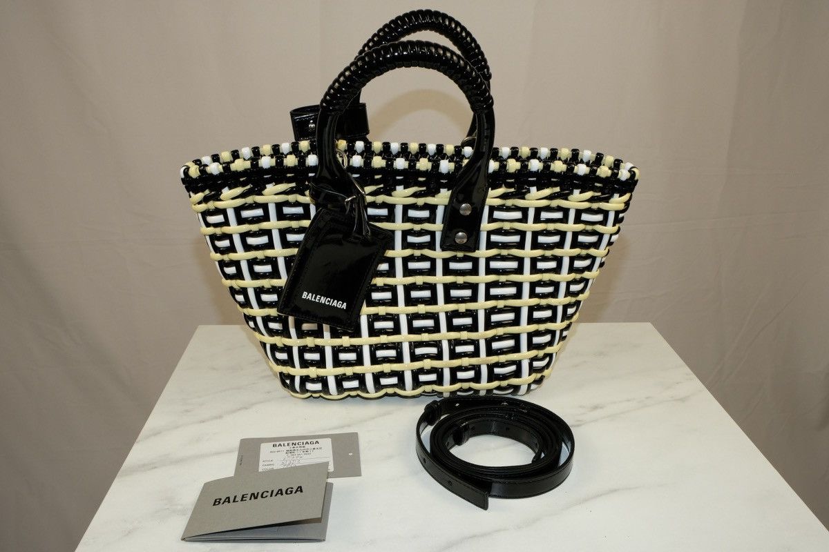 Balenciaga WOMEN'S BISTRO XS BASKET WITH STRAP Size ONE SIZE - 4 Thumbnail